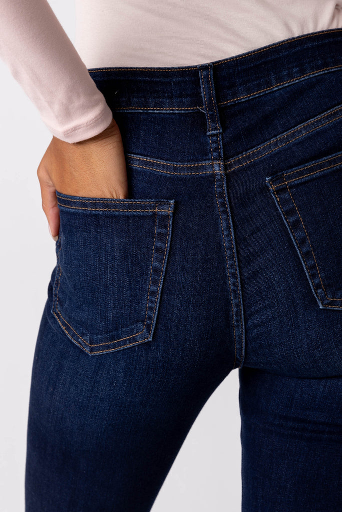 Josie Split Hem High Rise Jeans - fab'rik