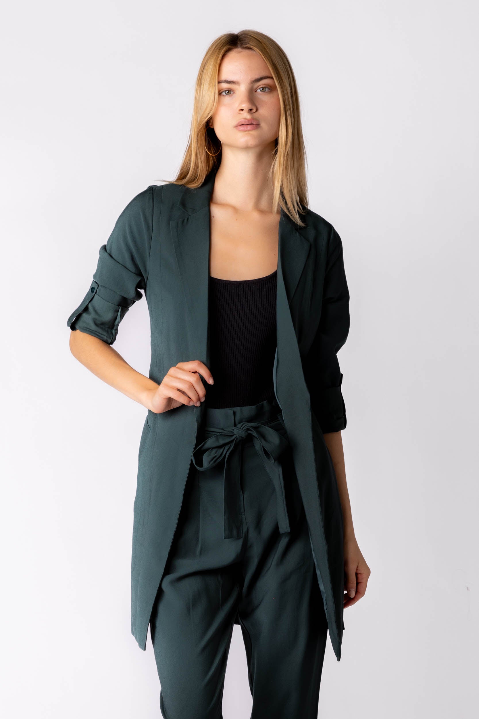 Sloan Belted Blazer - fab'rik