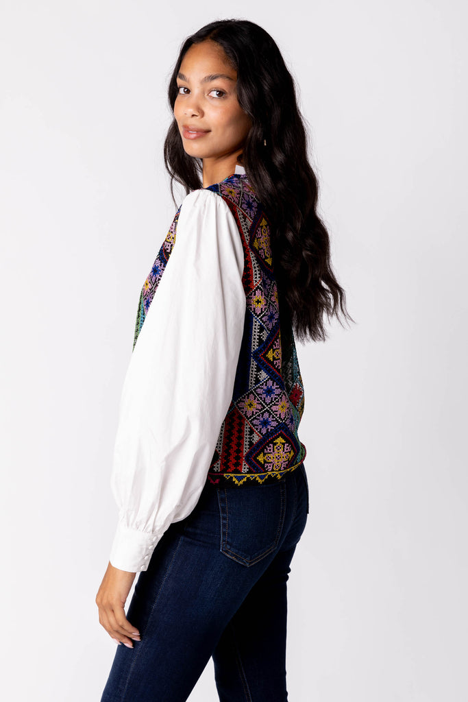Fay Embroidered Top - fab'rik