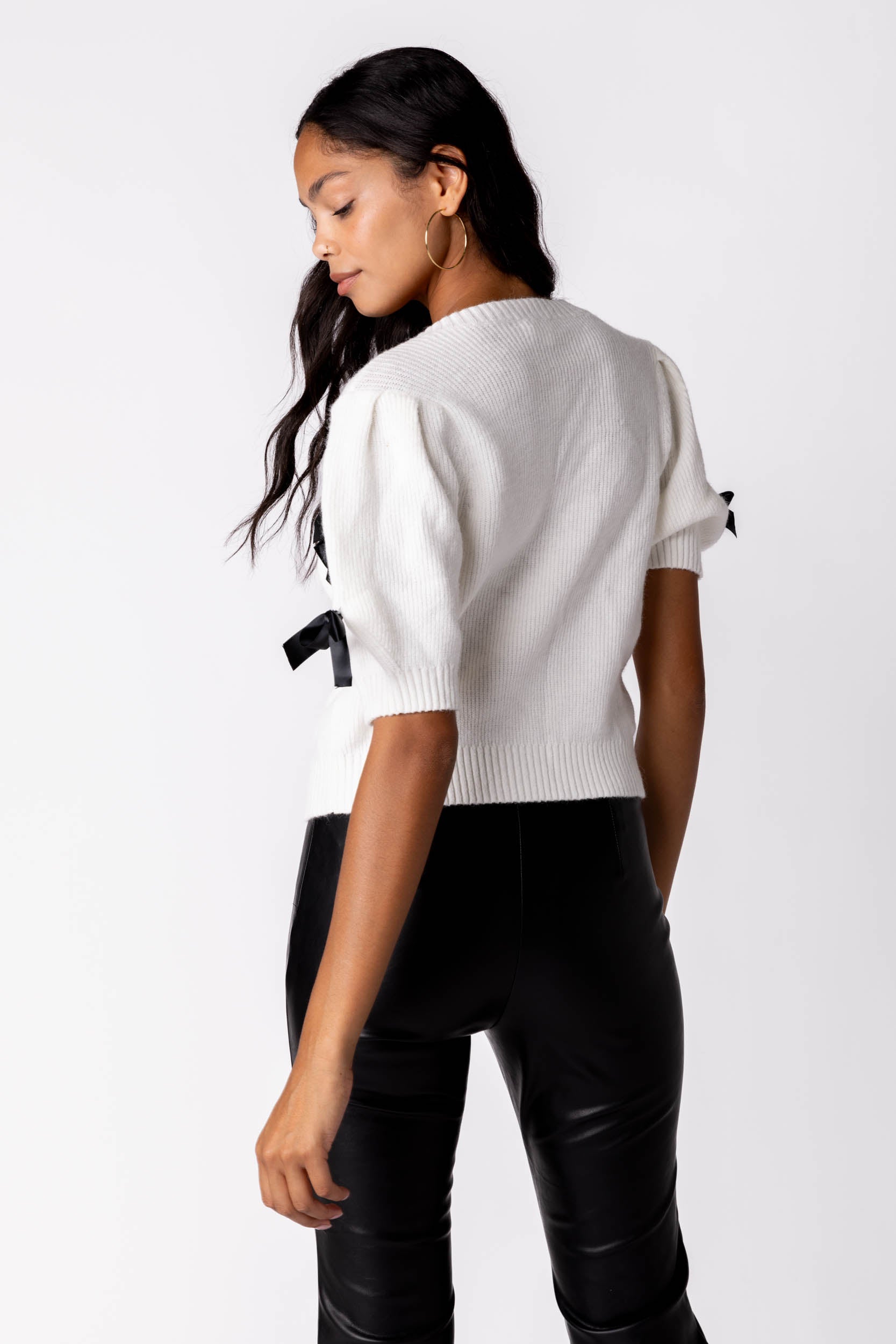 Ashby Knit Bow Sweater - fab'rik