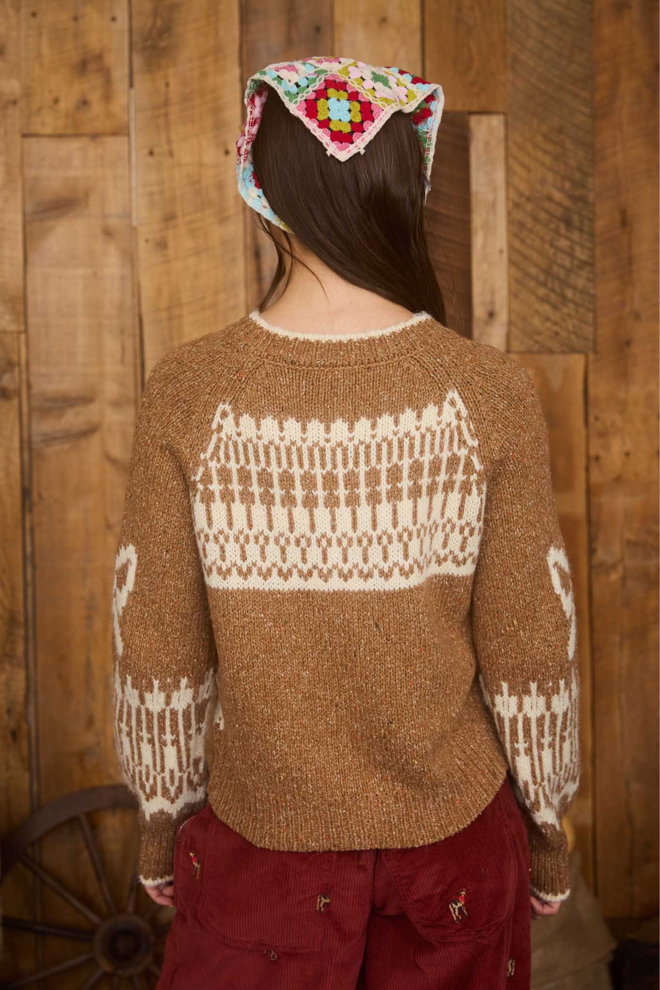 Ruby Button Up Swan Cardigan