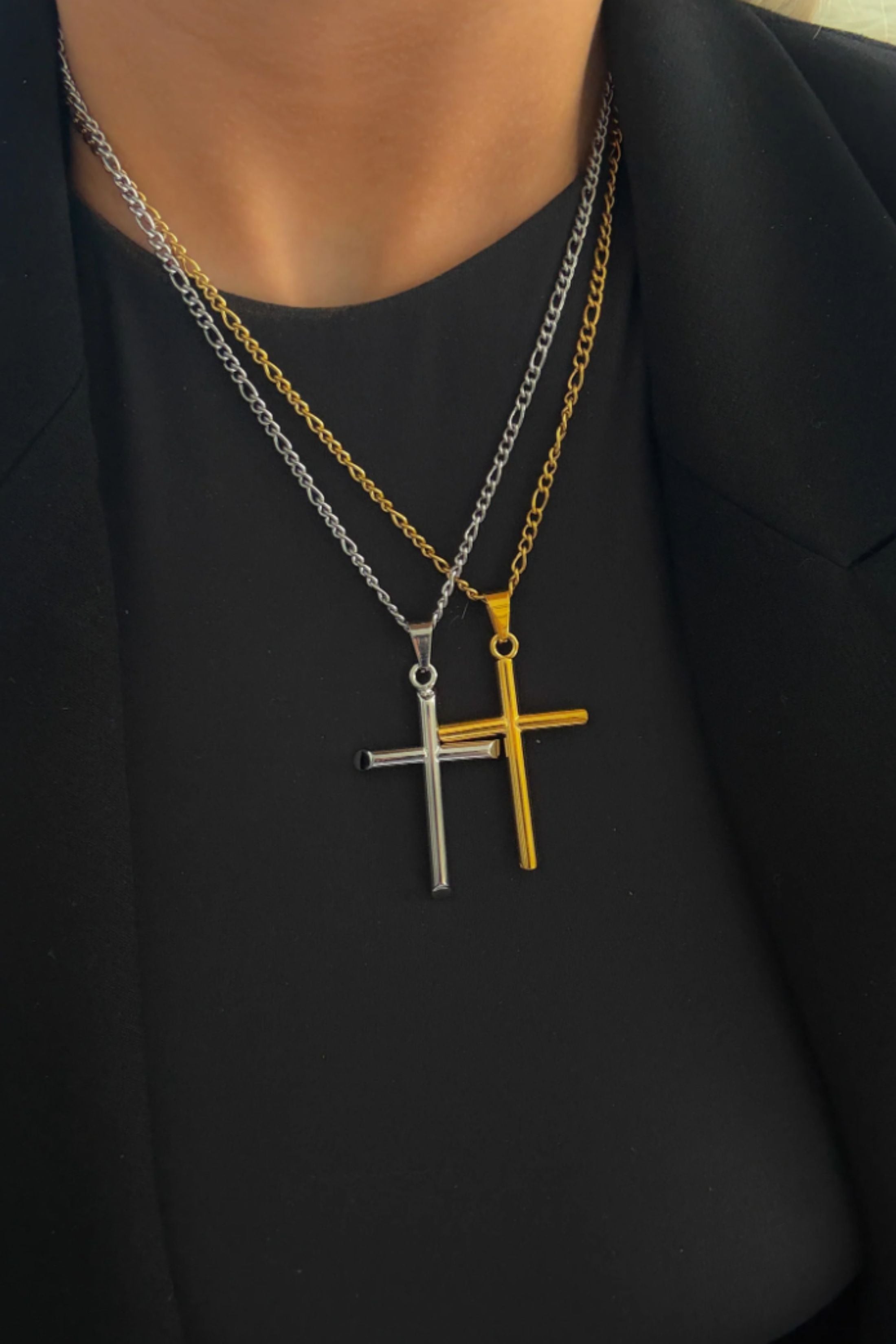 Large Cross Necklace