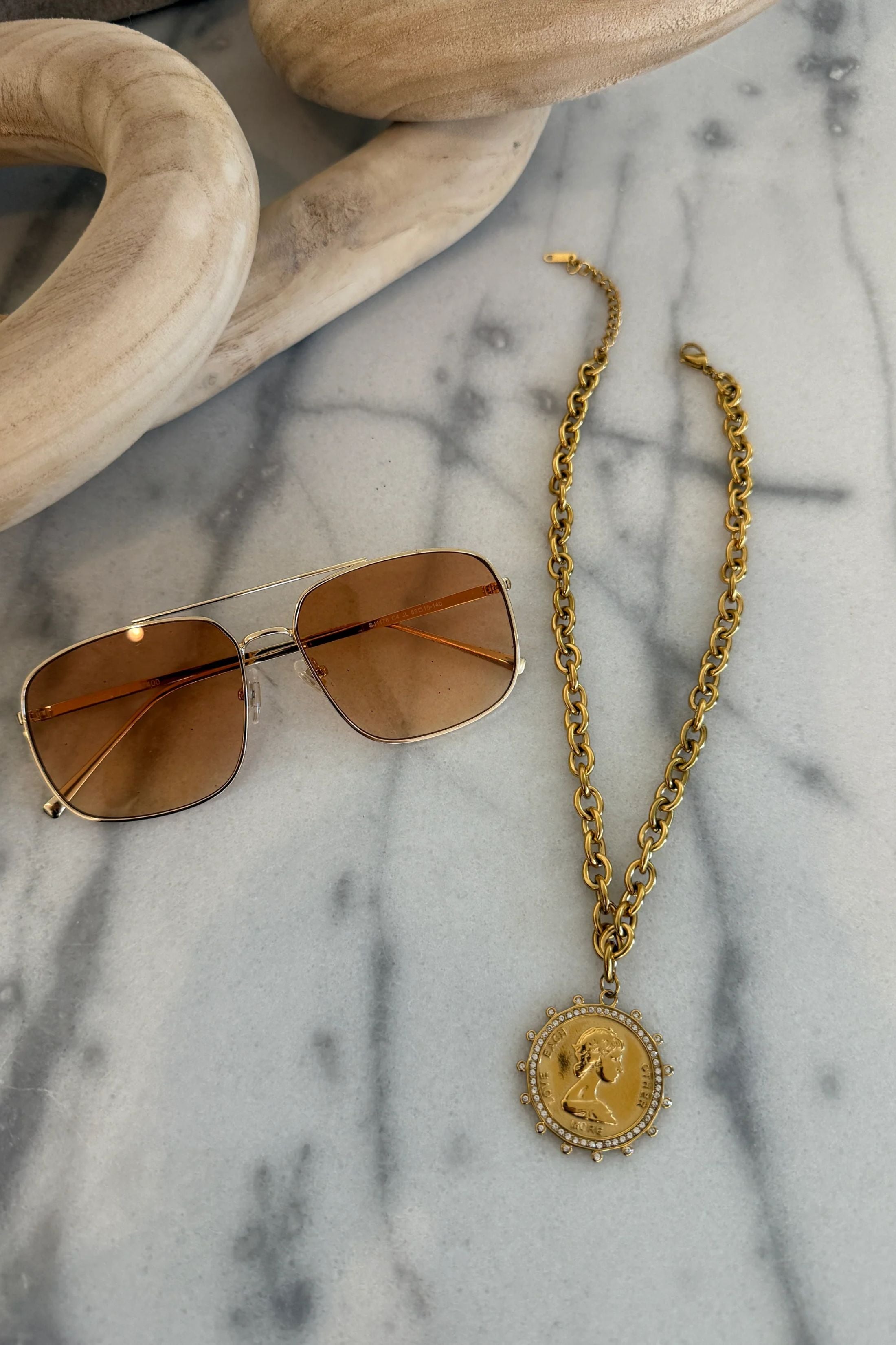 Small Coin Necklace