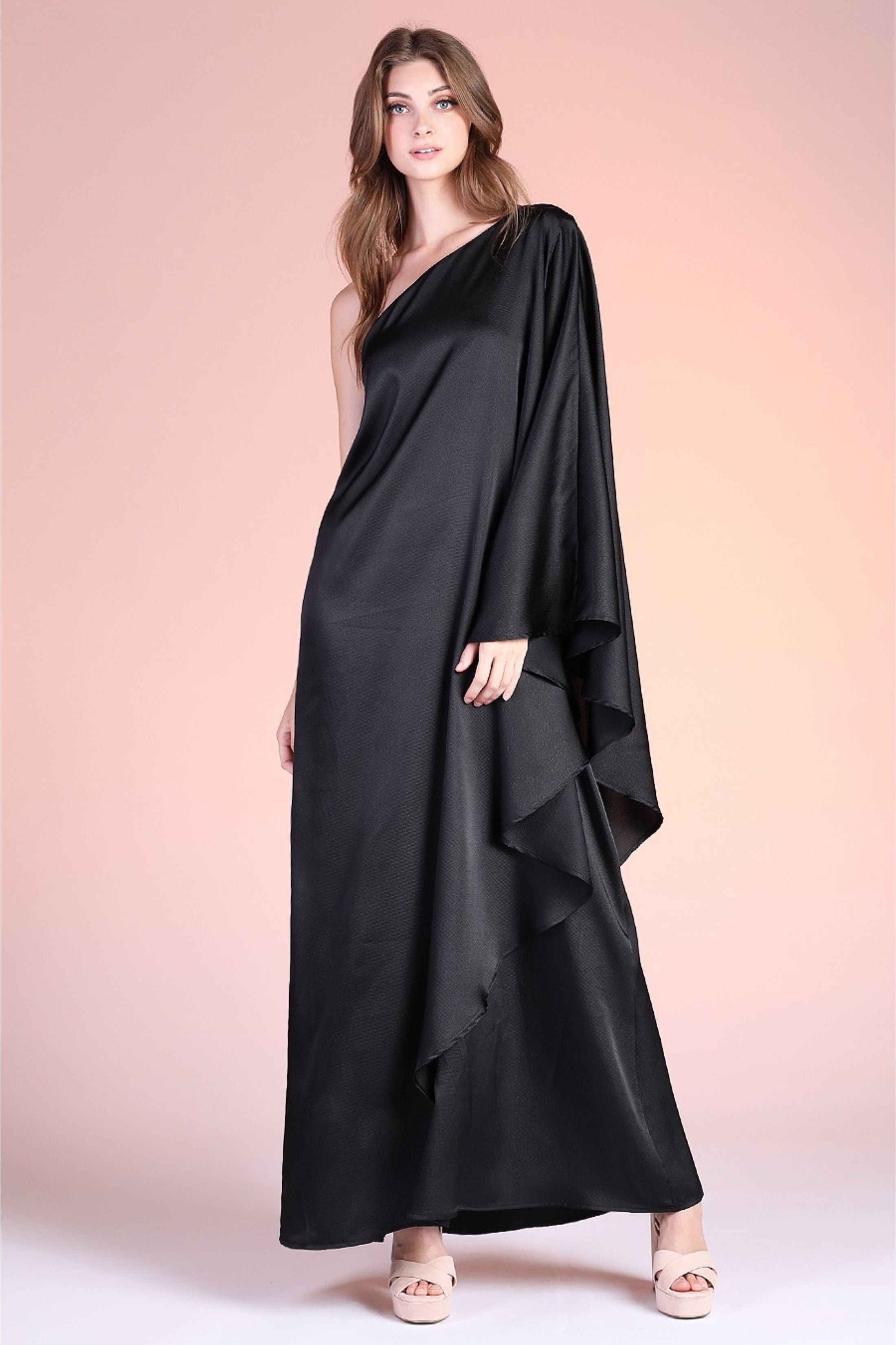 Penelope One Shoulder Maxi Dress