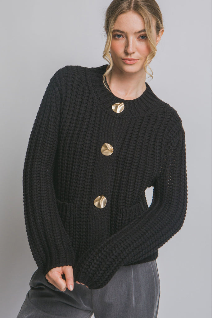 Frankie Chunky Knit Cardigan