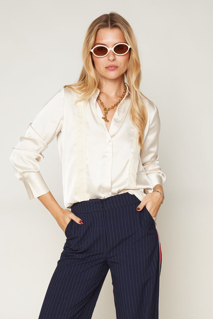 Yasmin Lace Detail Top