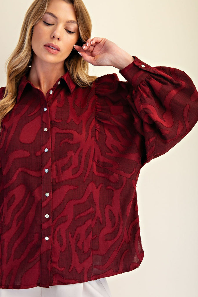 Nina Collared Blouse