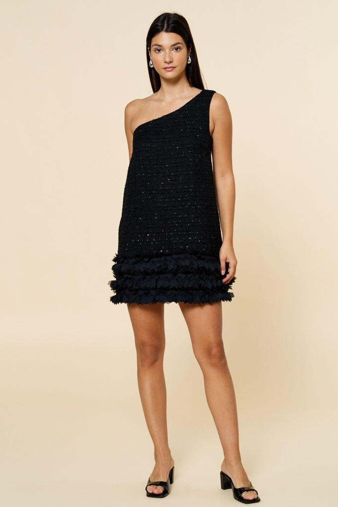 Miley Ruffled Hem Dress