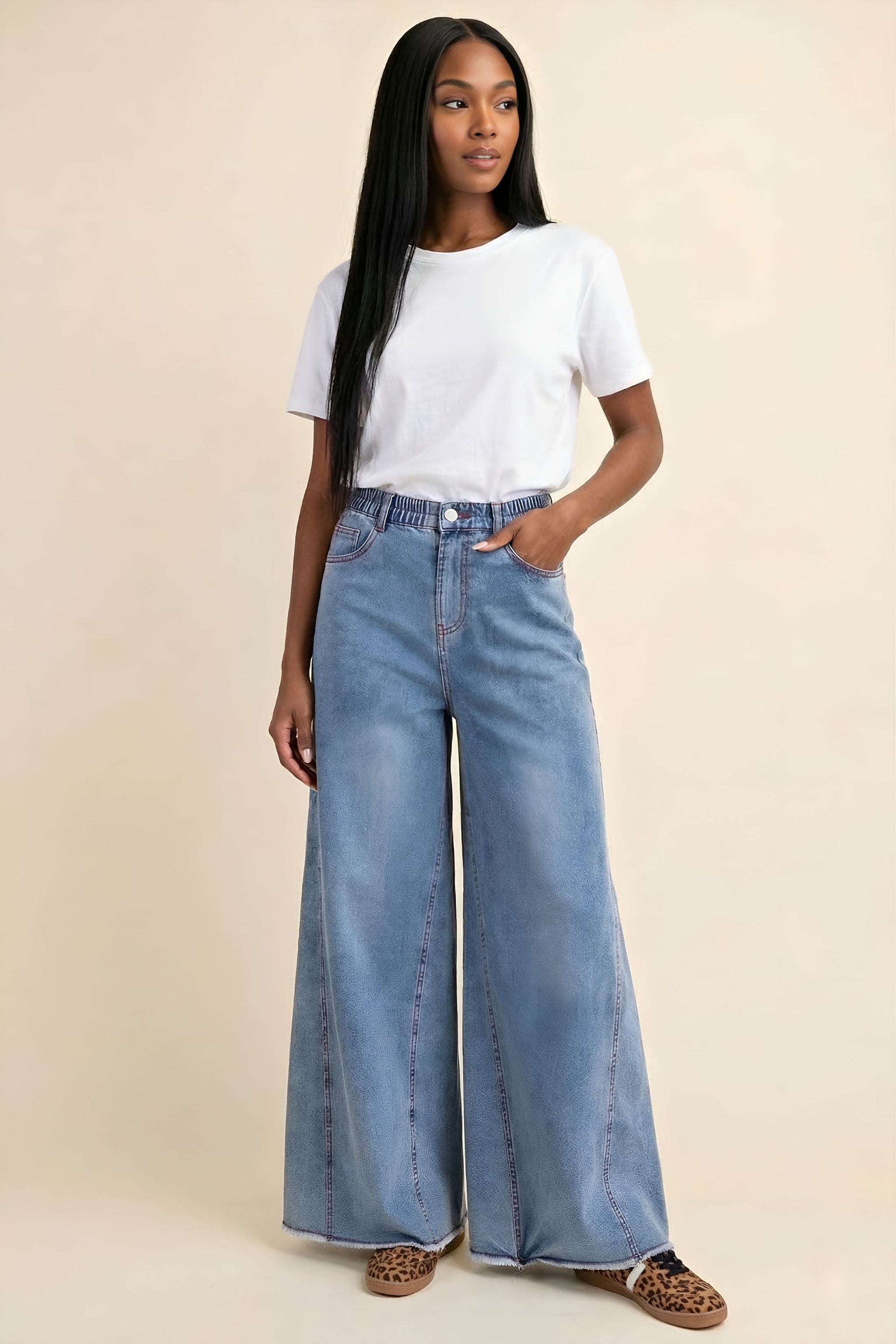Melody Red Stitch Jeans – fab'rik