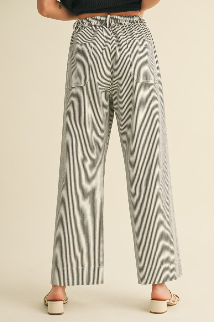 Jade Striped Pants