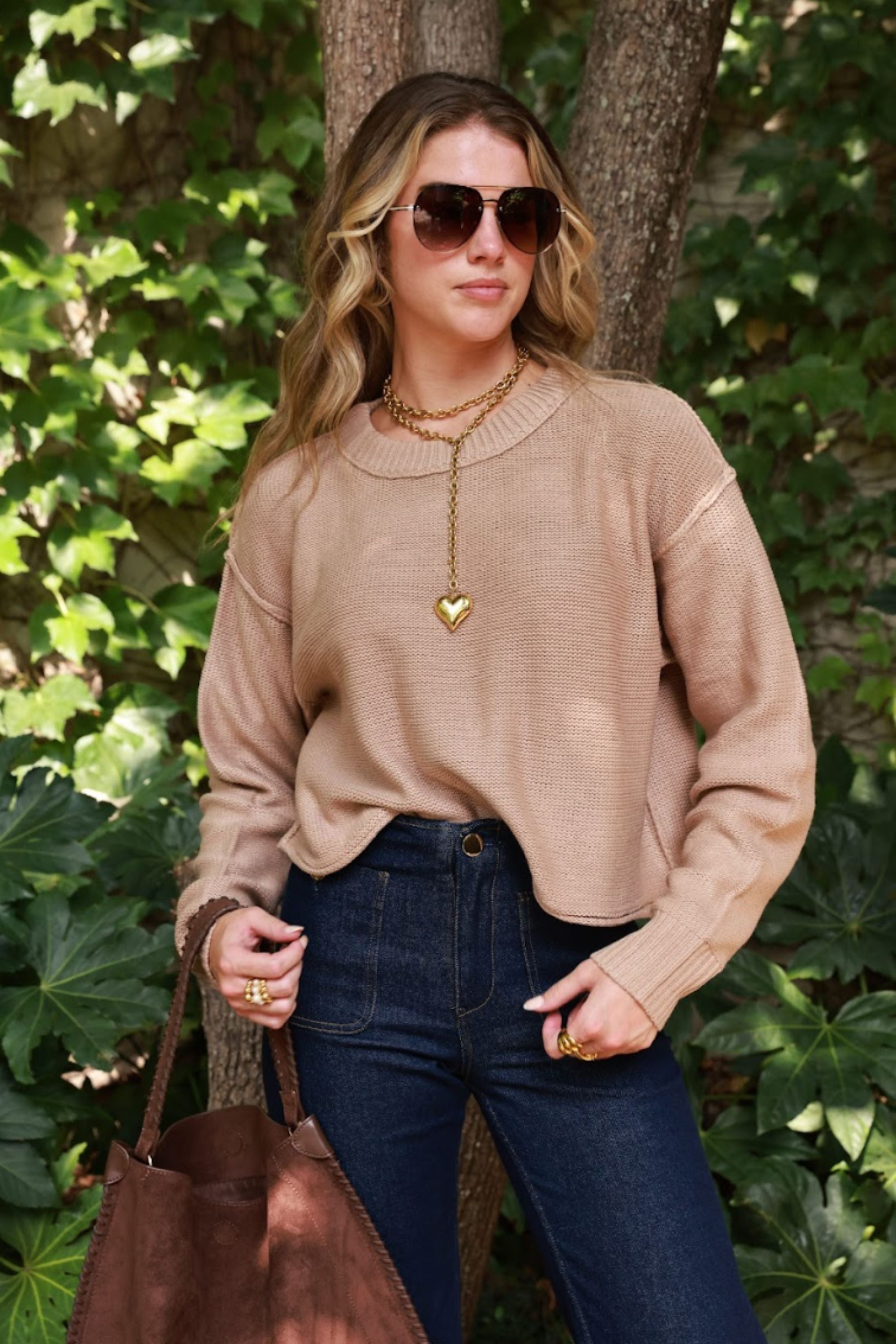 Kadence Long Sleeve Sweater Top