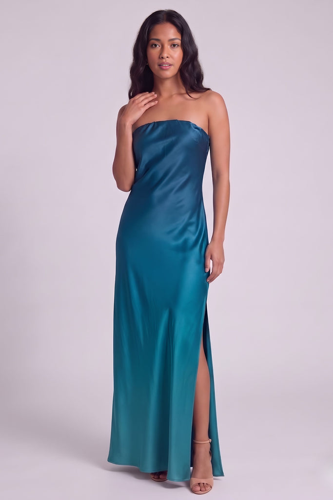 open lace back dress Short Sequin Feather Sweetheart Party Dress -PromGirl Royal Blue / 6 main image 1