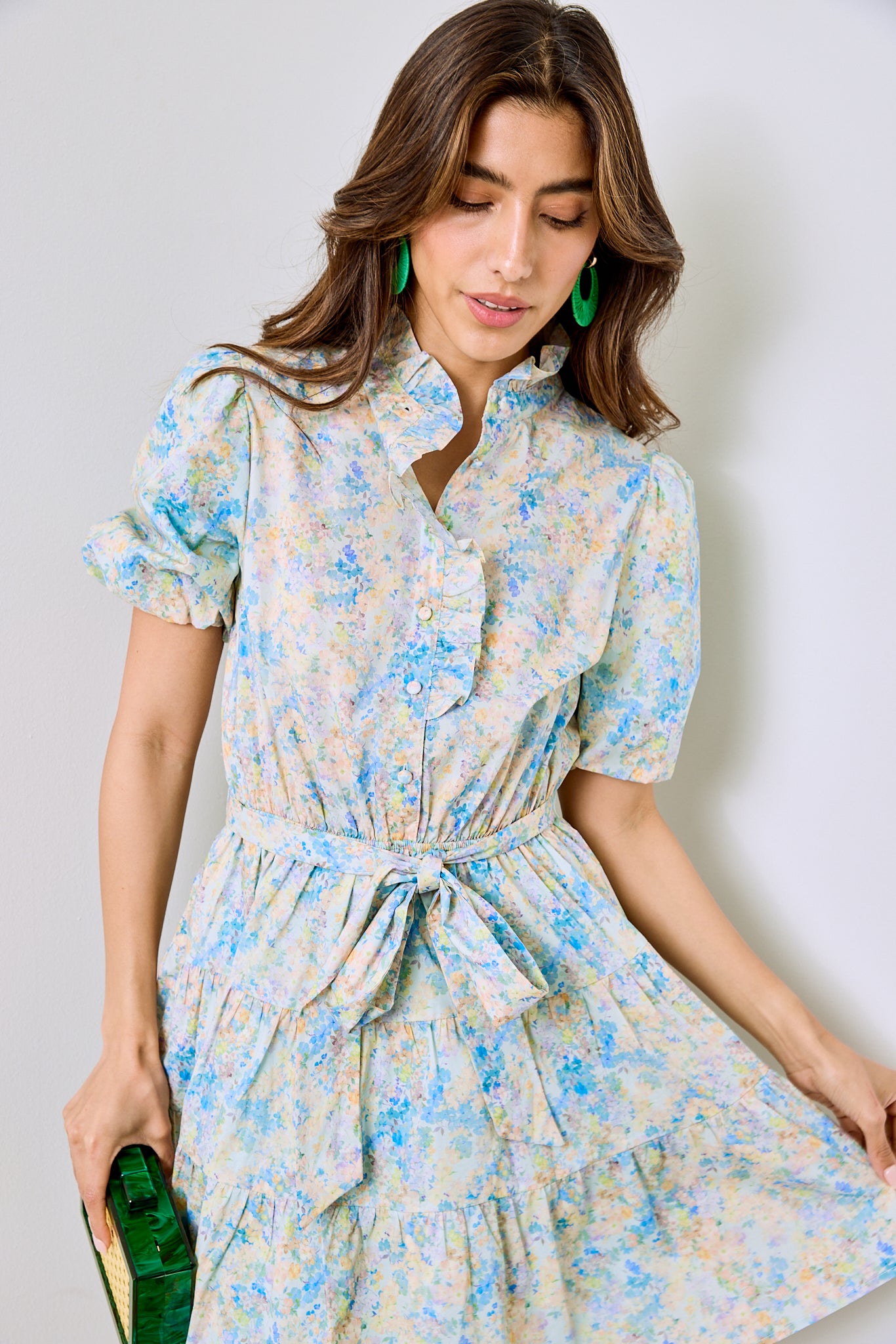 Bibi Floral Mini Dress - fab'rik