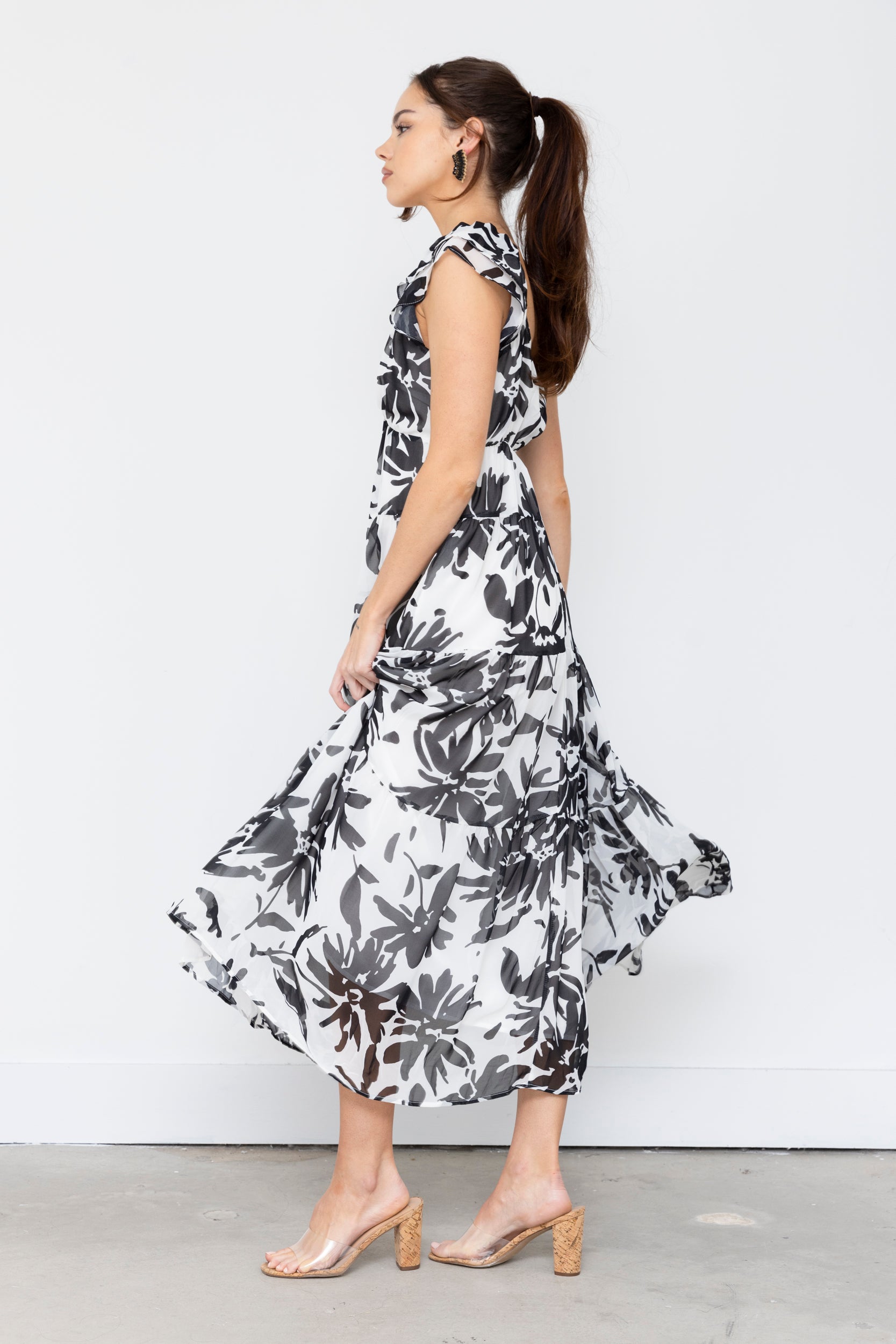 Joan Printed Maxi Dress - fab'rik
