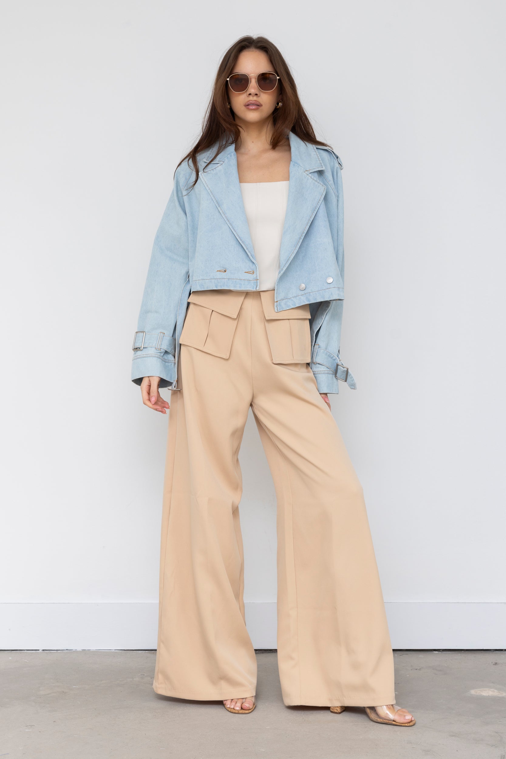 Bronte Wide Leg Dress Pants - fab'rik