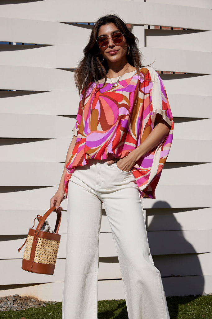 Elaine Enchanted Pastel Top - fab'rik