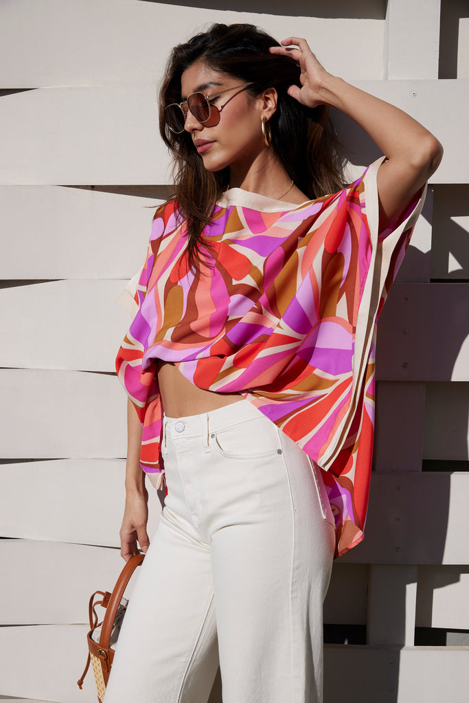Elaine Enchanted Pastel Top - fab'rik