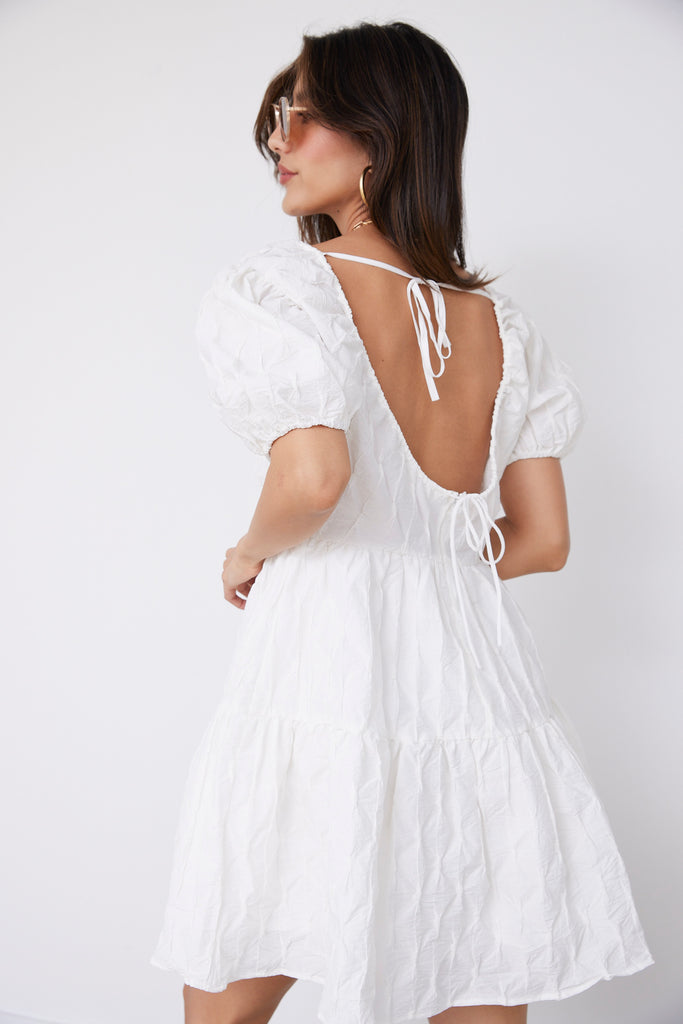 Valentina Short Sleeve Mini Dress - fab'rik