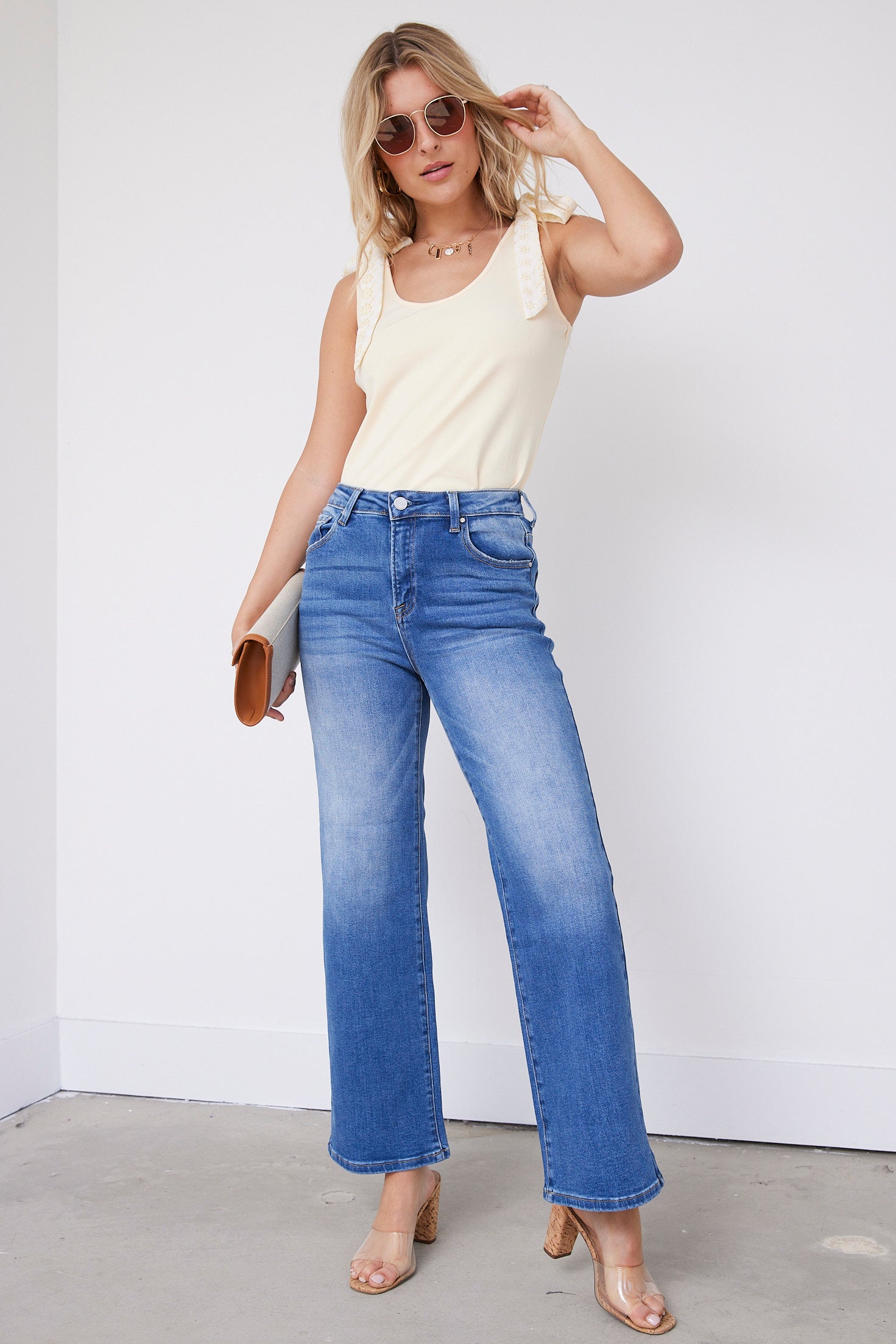 Porter Risen High Rise Relaxed Straight Jean - fab'rik
