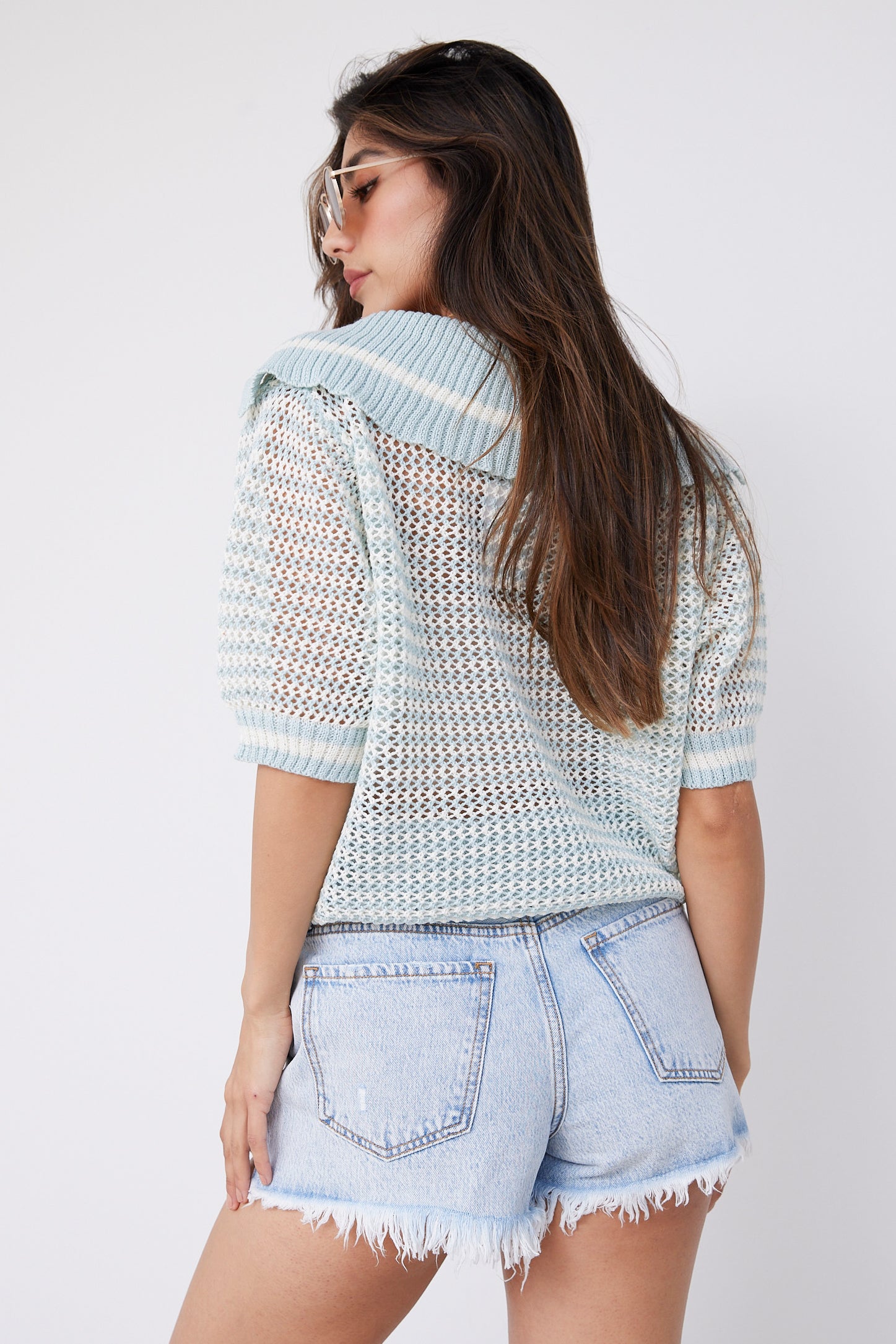 Ezra Puff Sleeve Knit Top - fab'rik