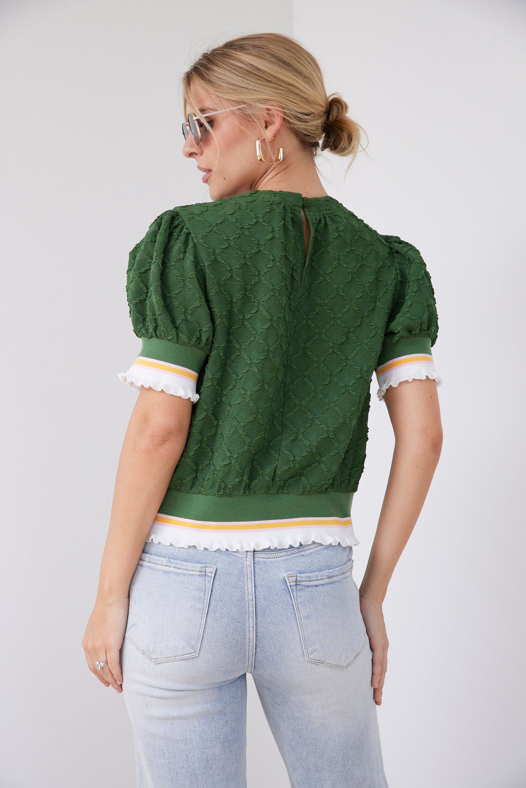 Estelle Elastic Band Detail Top - fab'rik