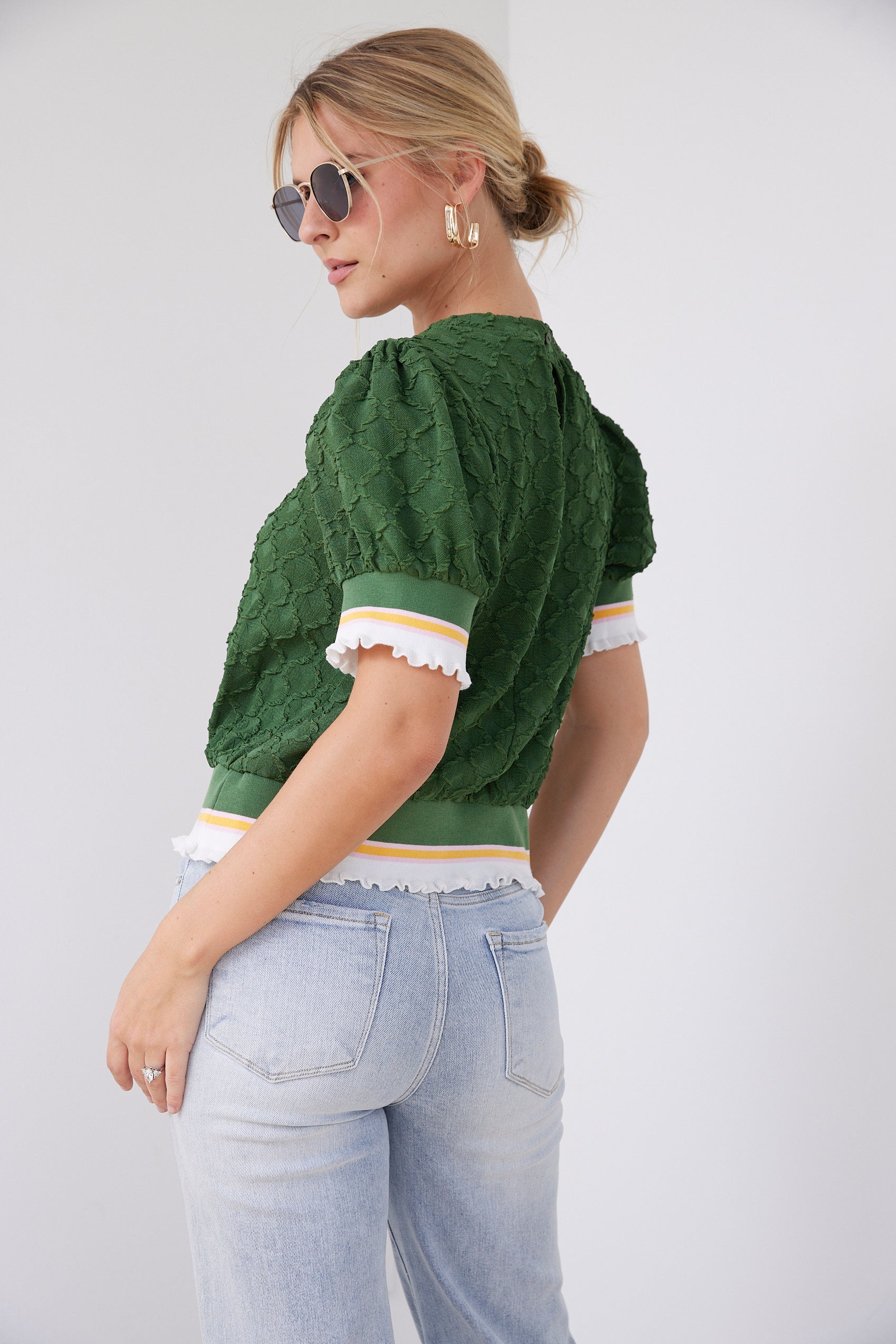 Estelle Elastic Band Detail Top - fab'rik