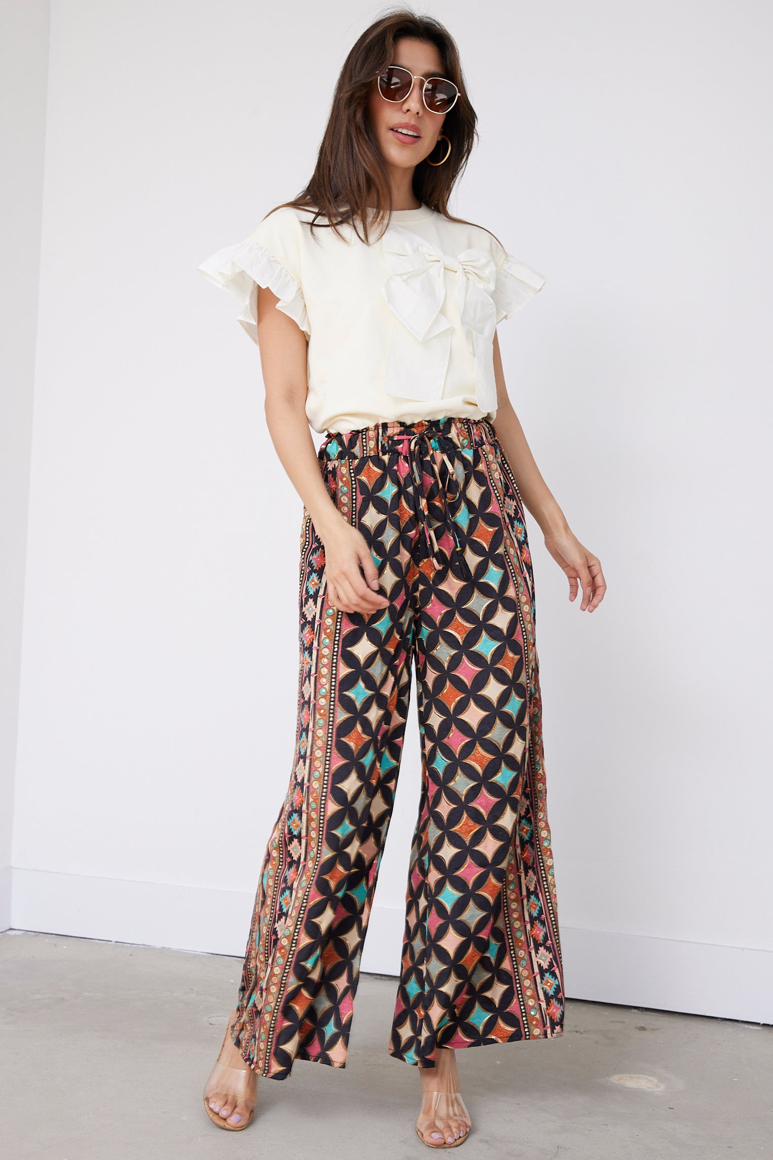 Amirah Printed Pants - fab'rik