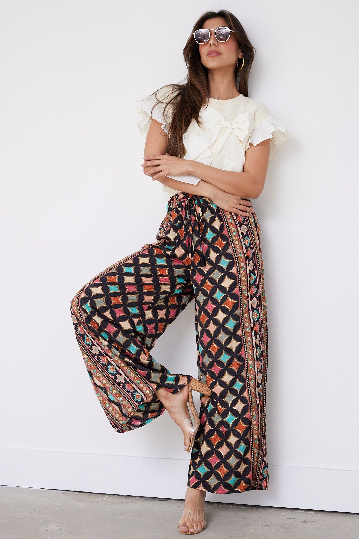 Amirah Printed Pants - fab'rik