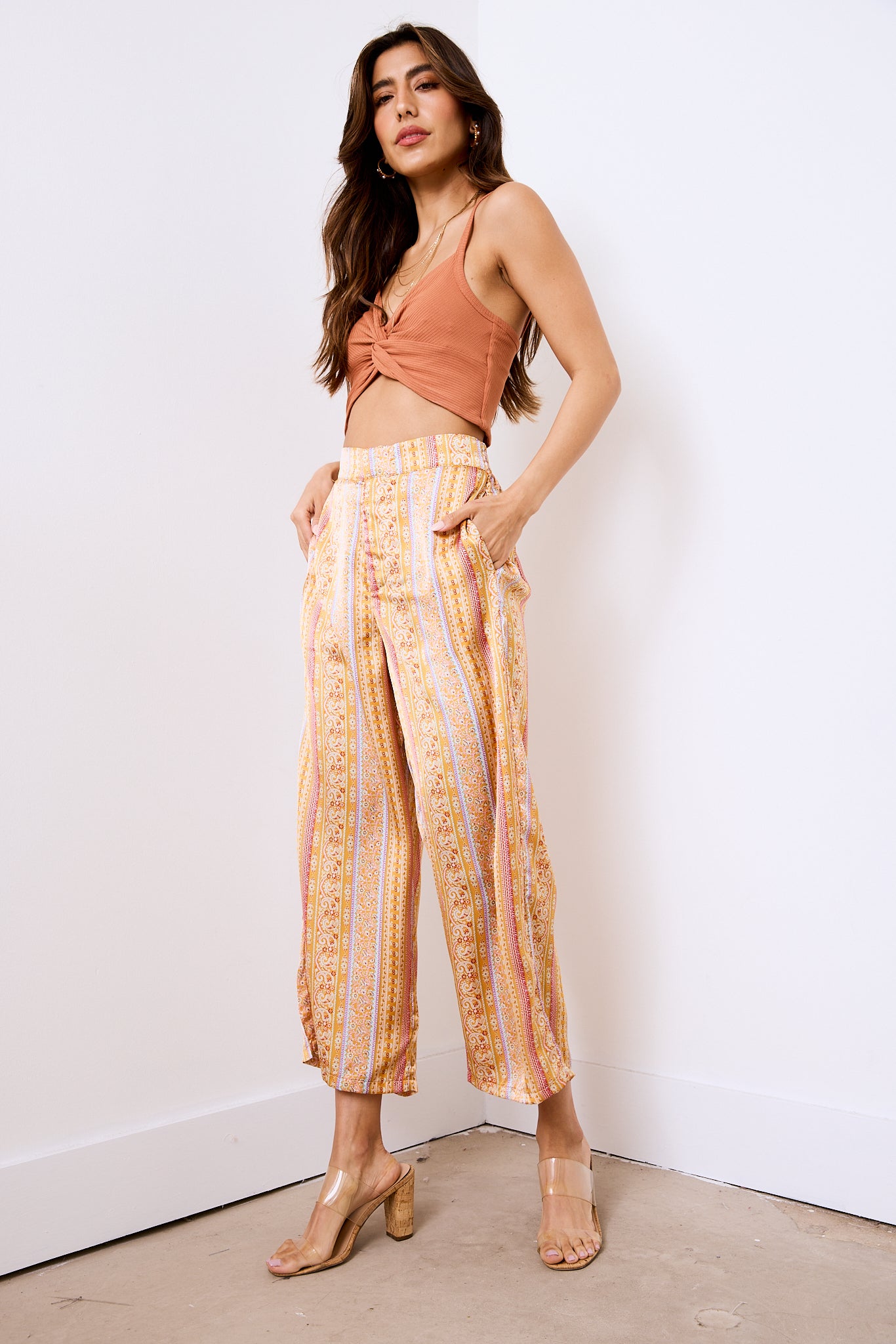 Cheryl Printed Pants - fab'rik