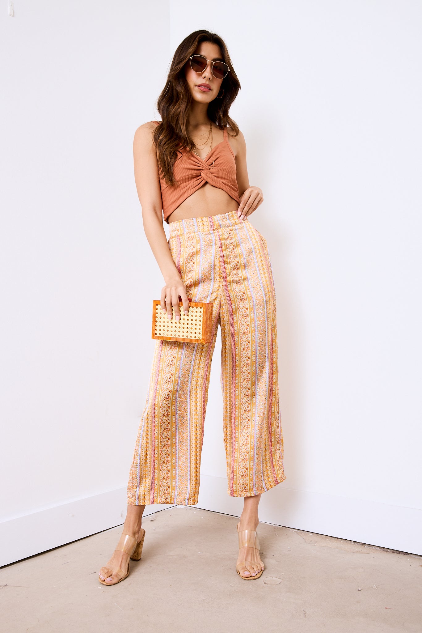 Cheryl Printed Pants - fab'rik
