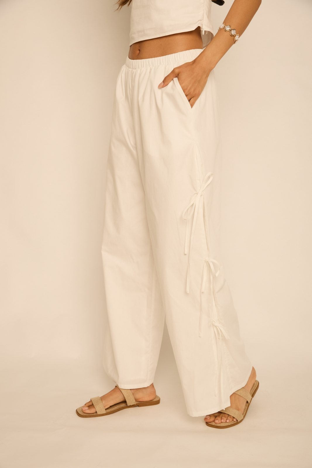 Marissa Side Tie Detail Pants