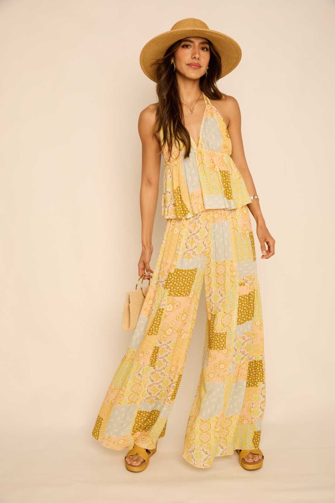 Alisha Pattern Pants