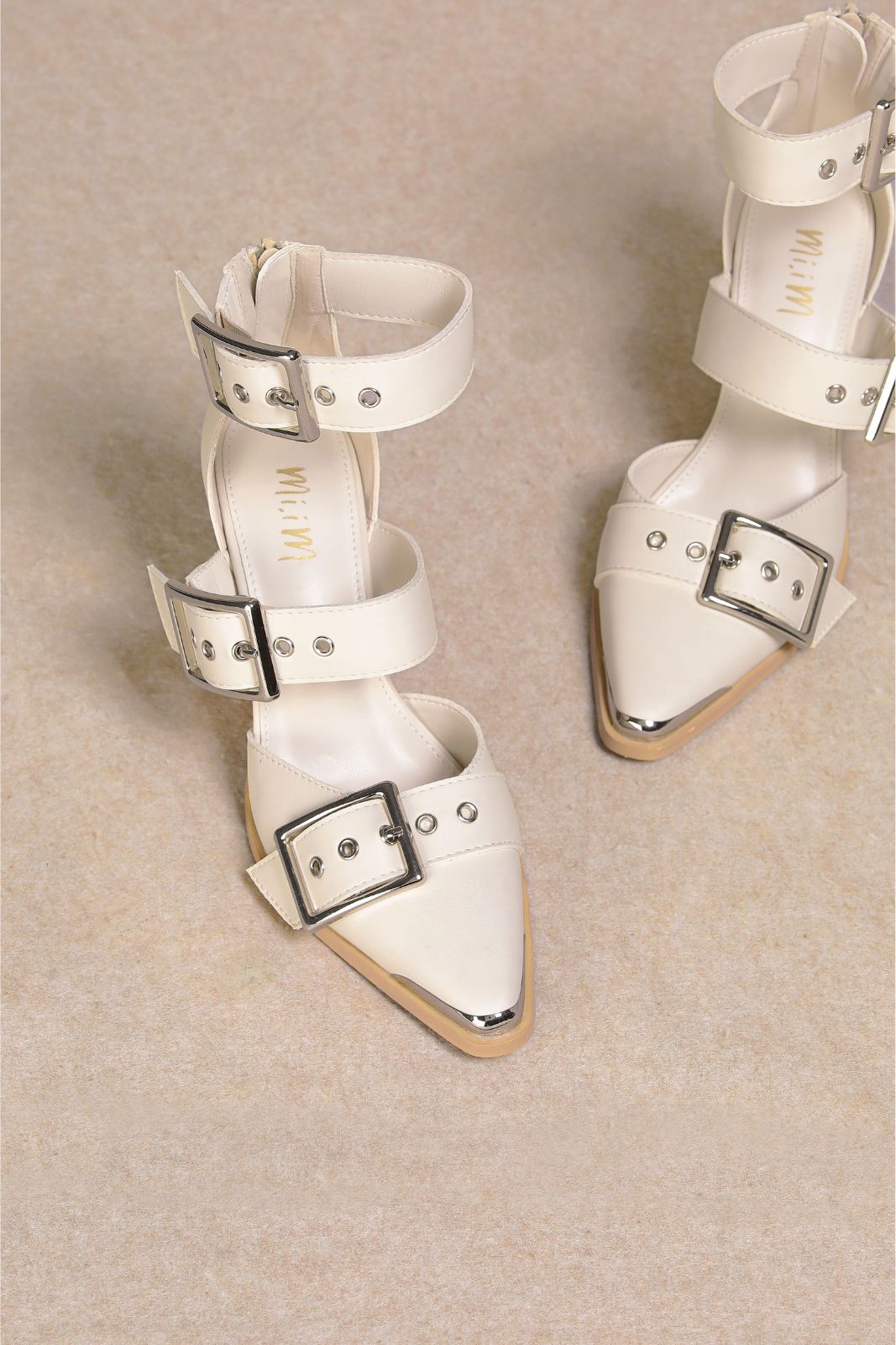 Hendrix Buckle Detail Heel
