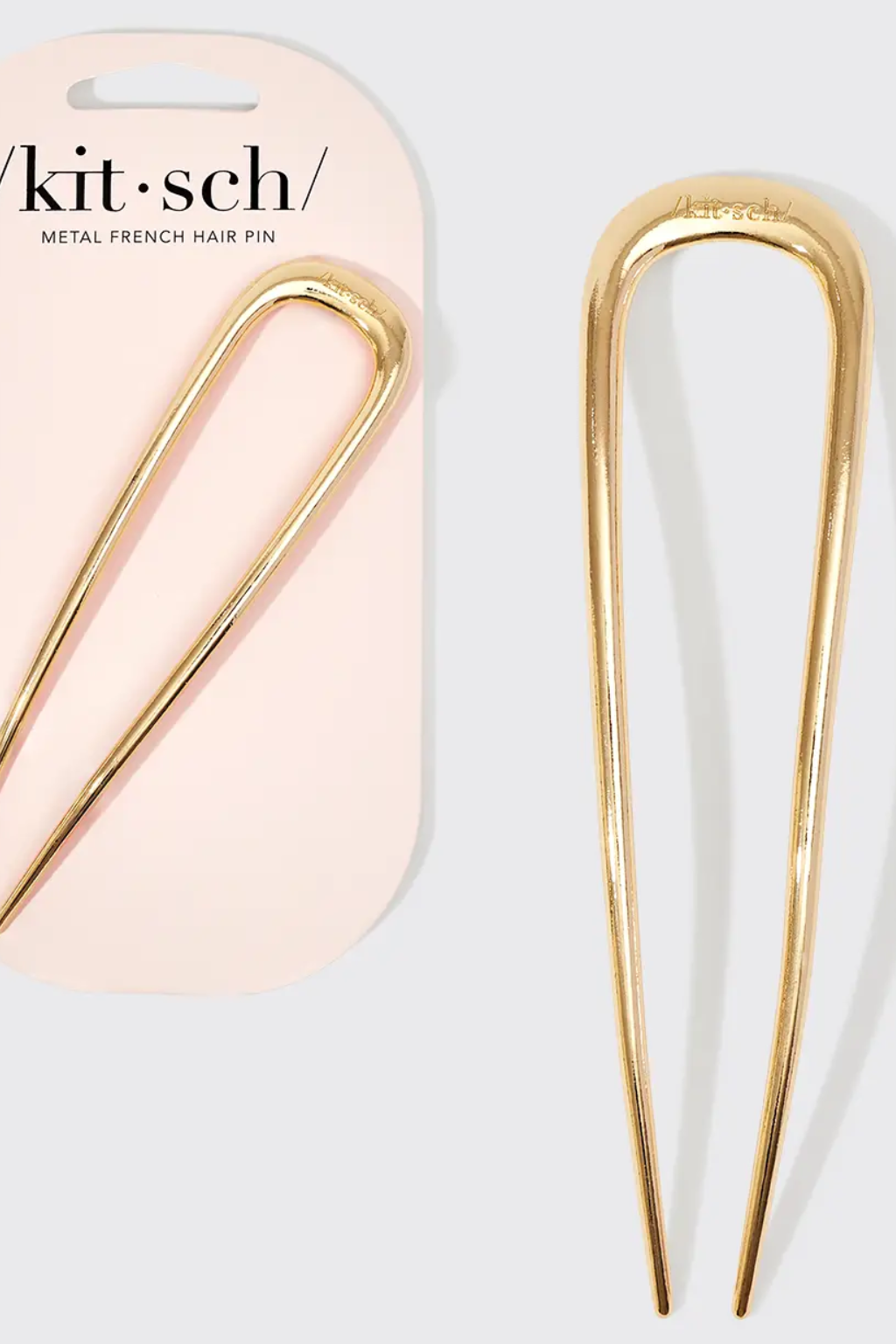 Metal French Hair Pin