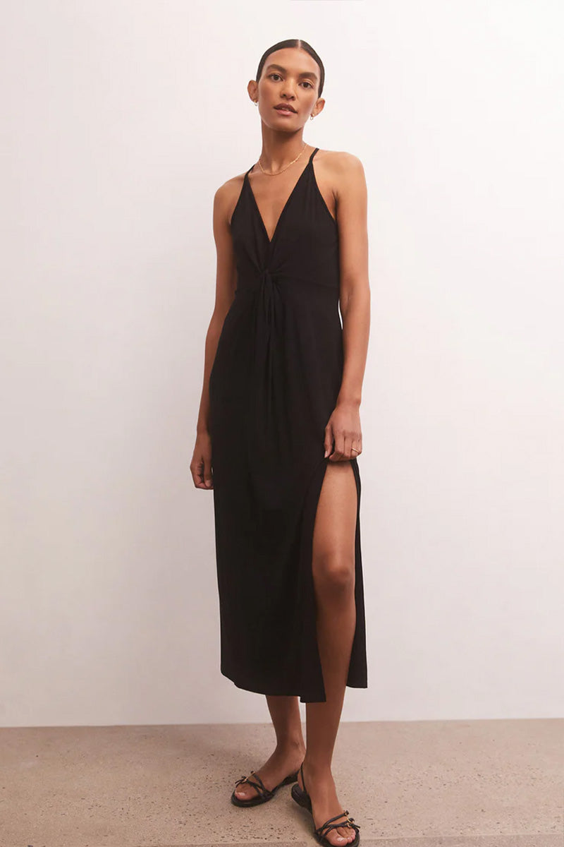 Z Supply Ronda Solid Twist Dress - fab'rik