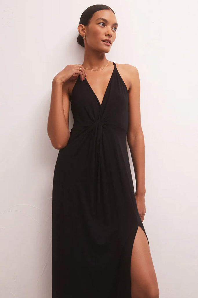 Z Supply Ronda Solid Twist Dress - fab'rik