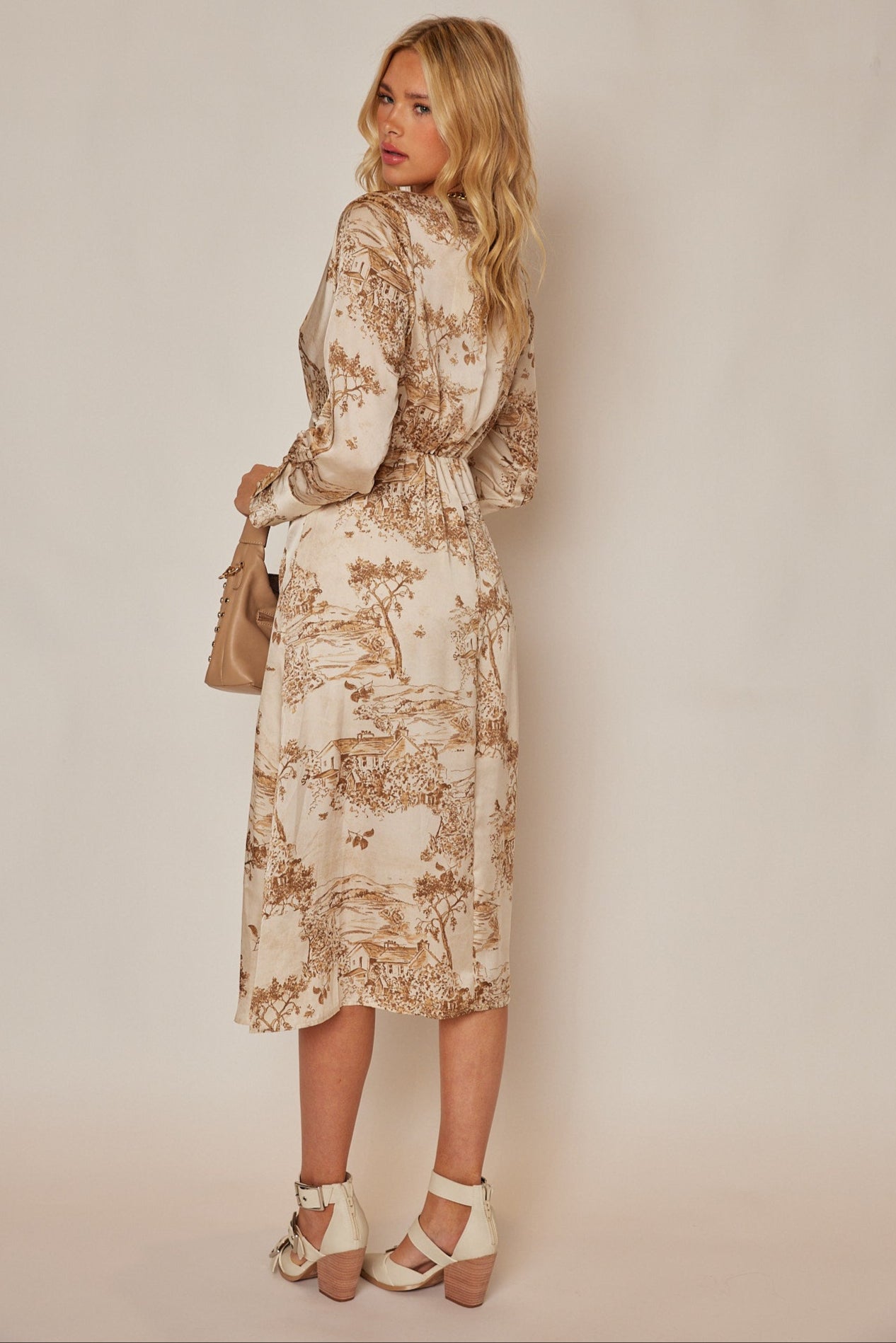 SALE - Wren V Neck Maxi Dress