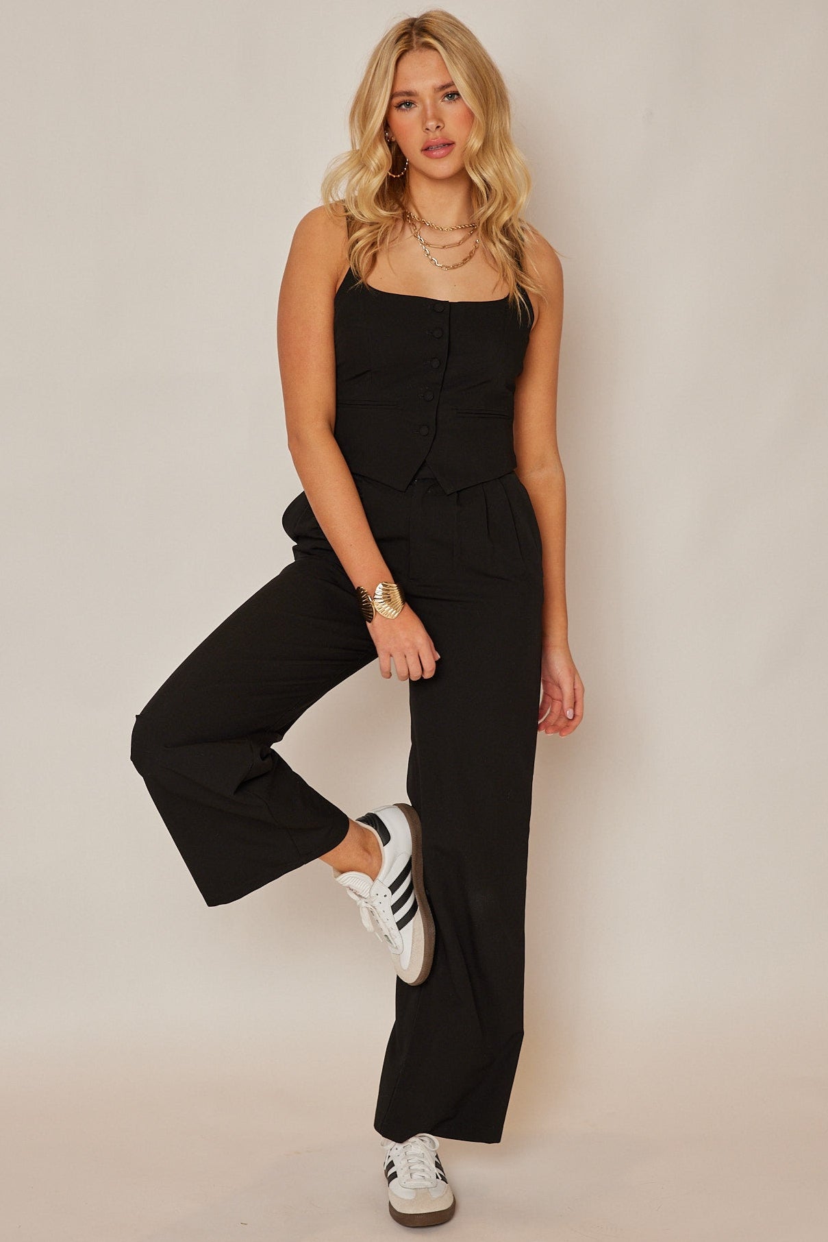 Milan Button Up Top