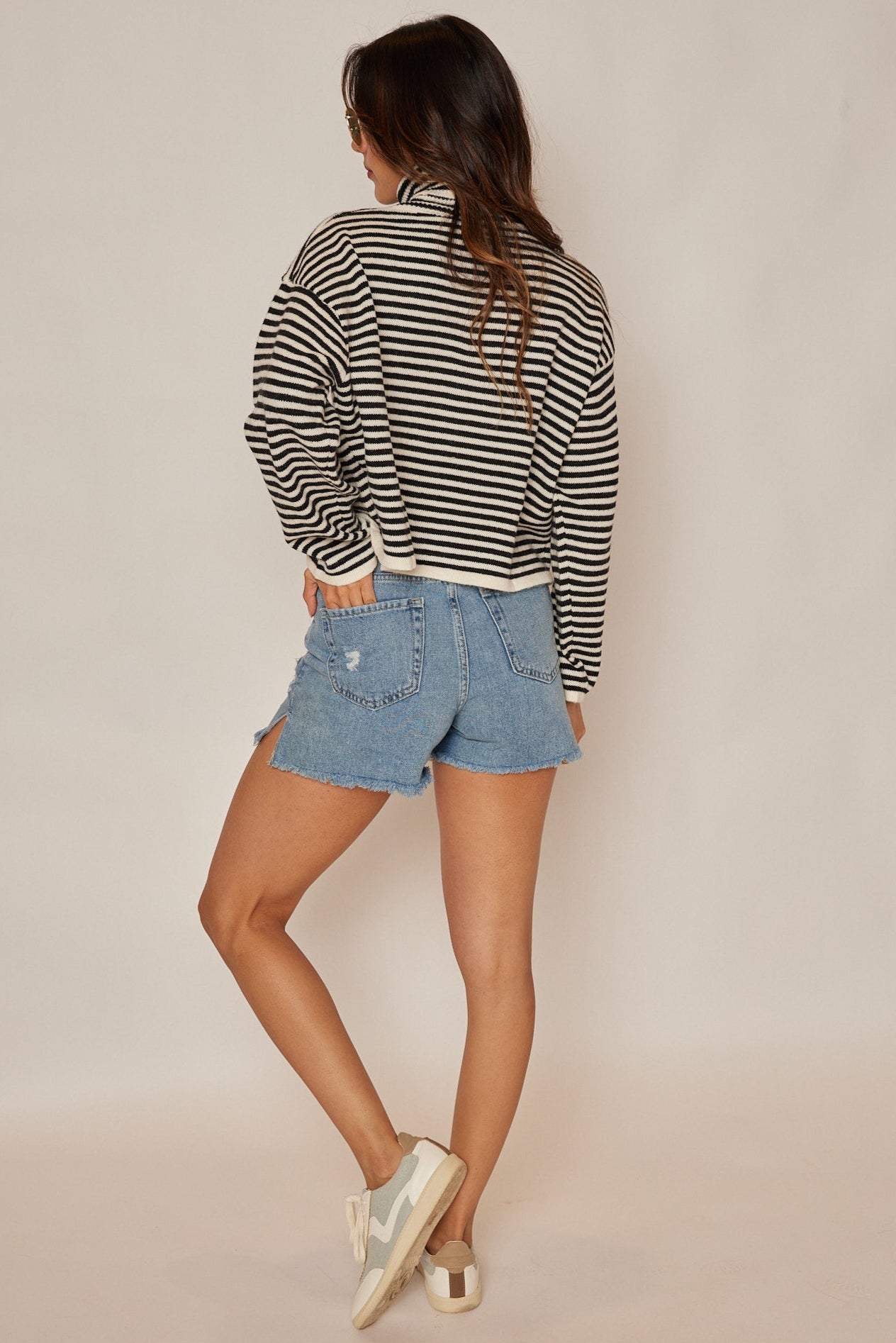 SALE - Cynthia "Amour Paris" Stripe Sweater