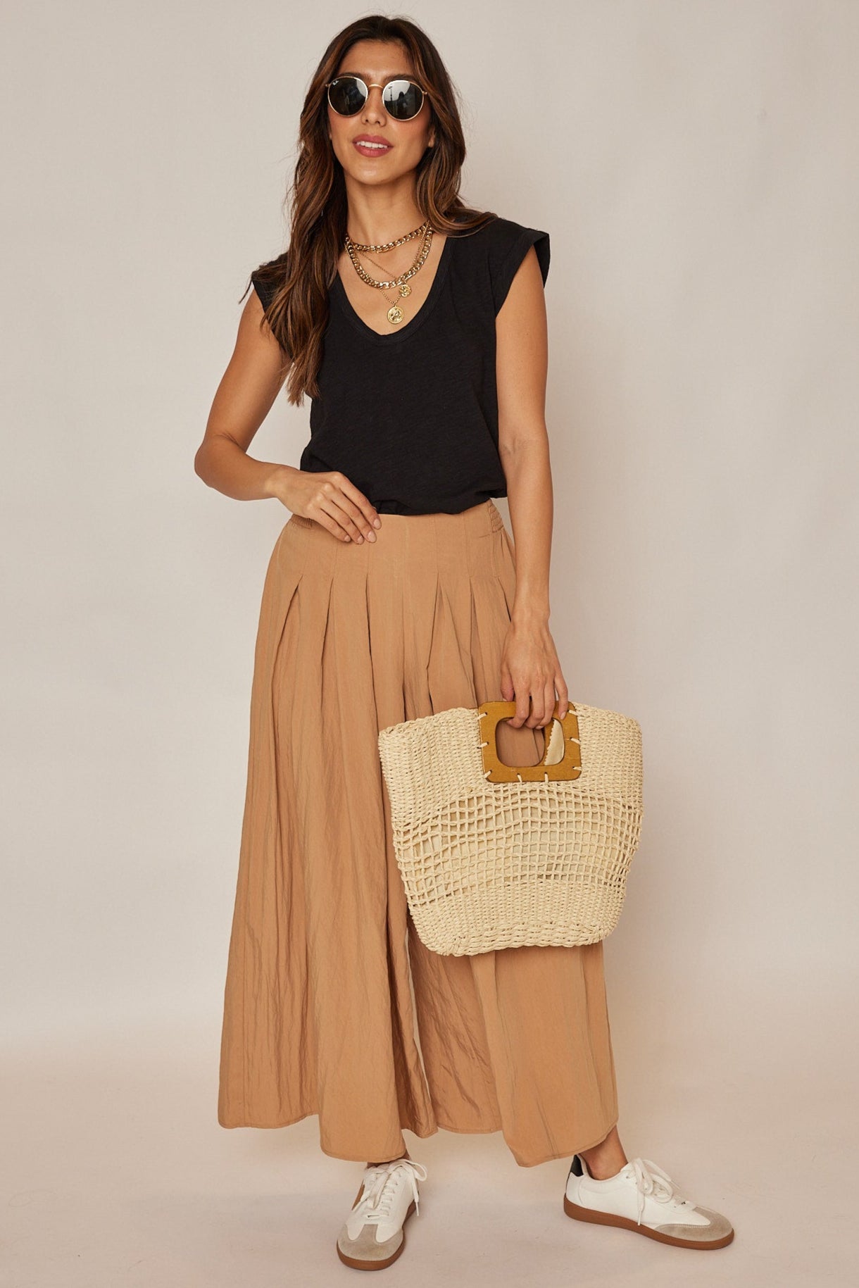 Gigi Garment Dye Sleeveless Tee