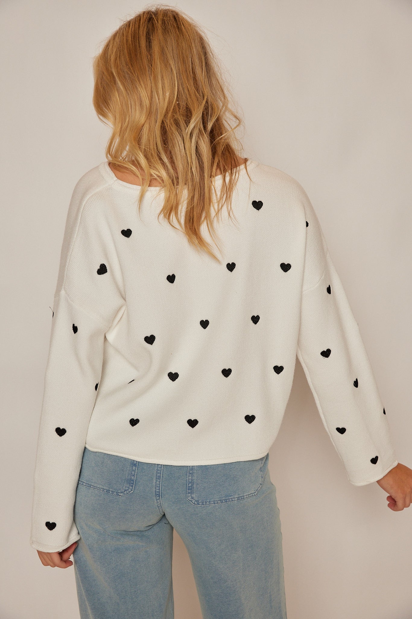 Remi Mini Heart Sweater