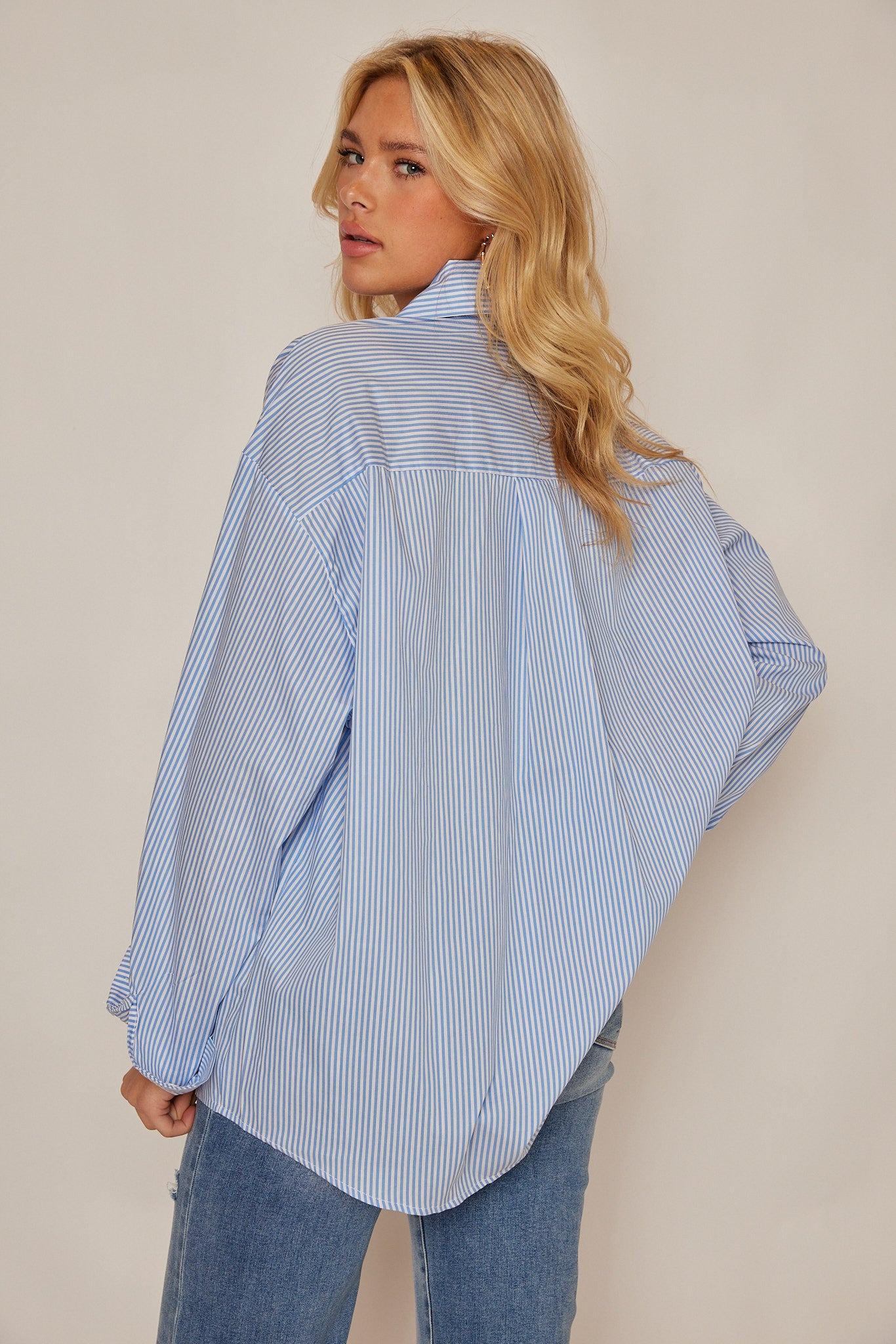 Melissa Striped Tie Shirt