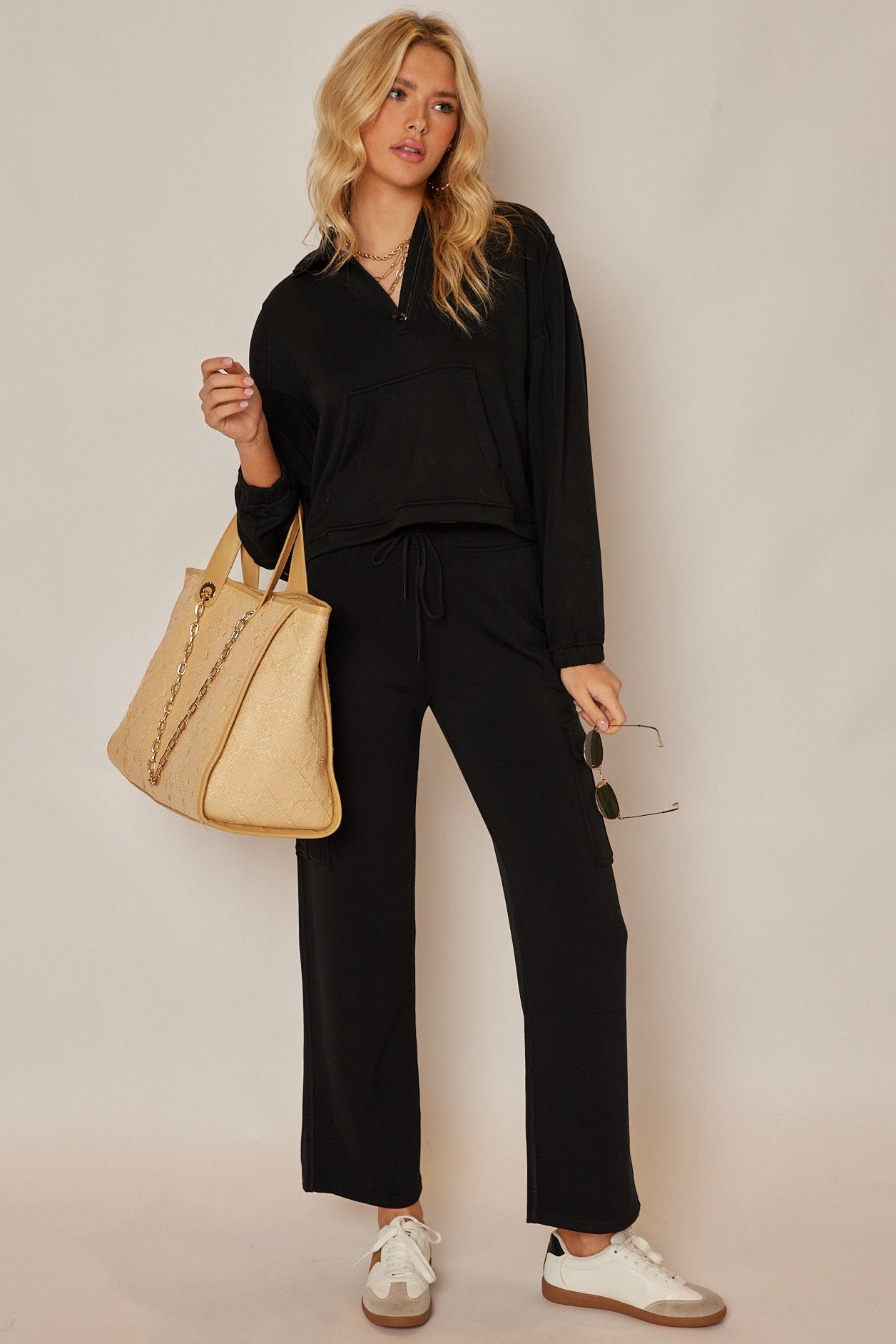 SALE - Iris Half Zip Sweatshirt