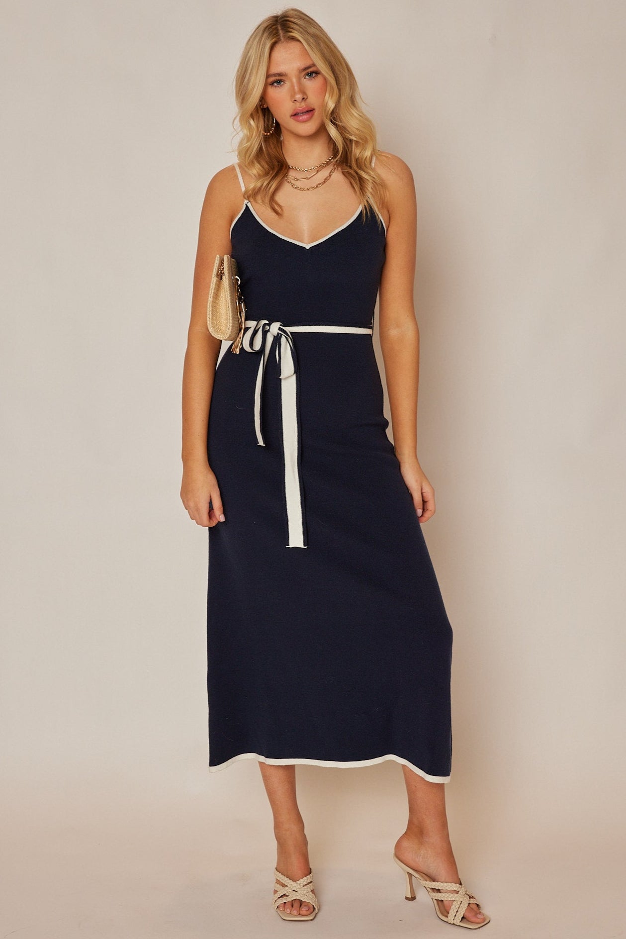 Ivy Tank Sweater Midi Dress