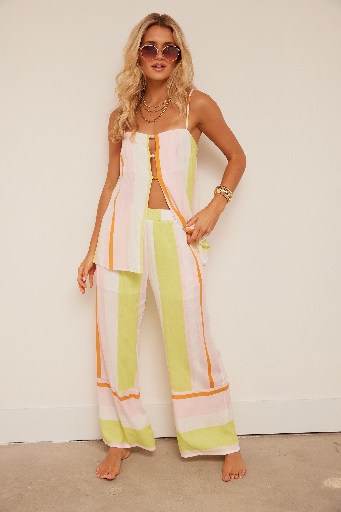 Marlowe Striped Pants