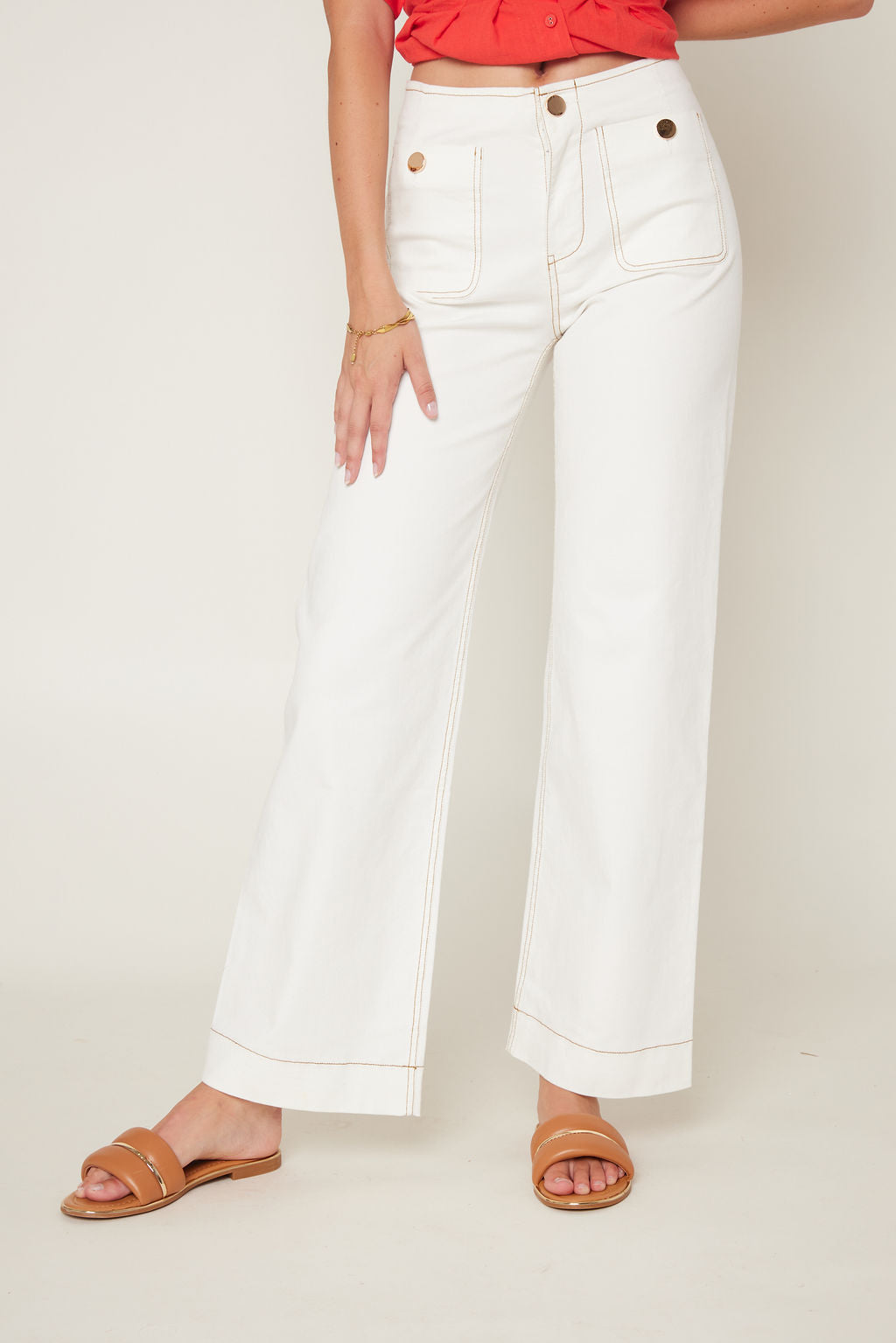 Lyla High Rise Straight Jeans