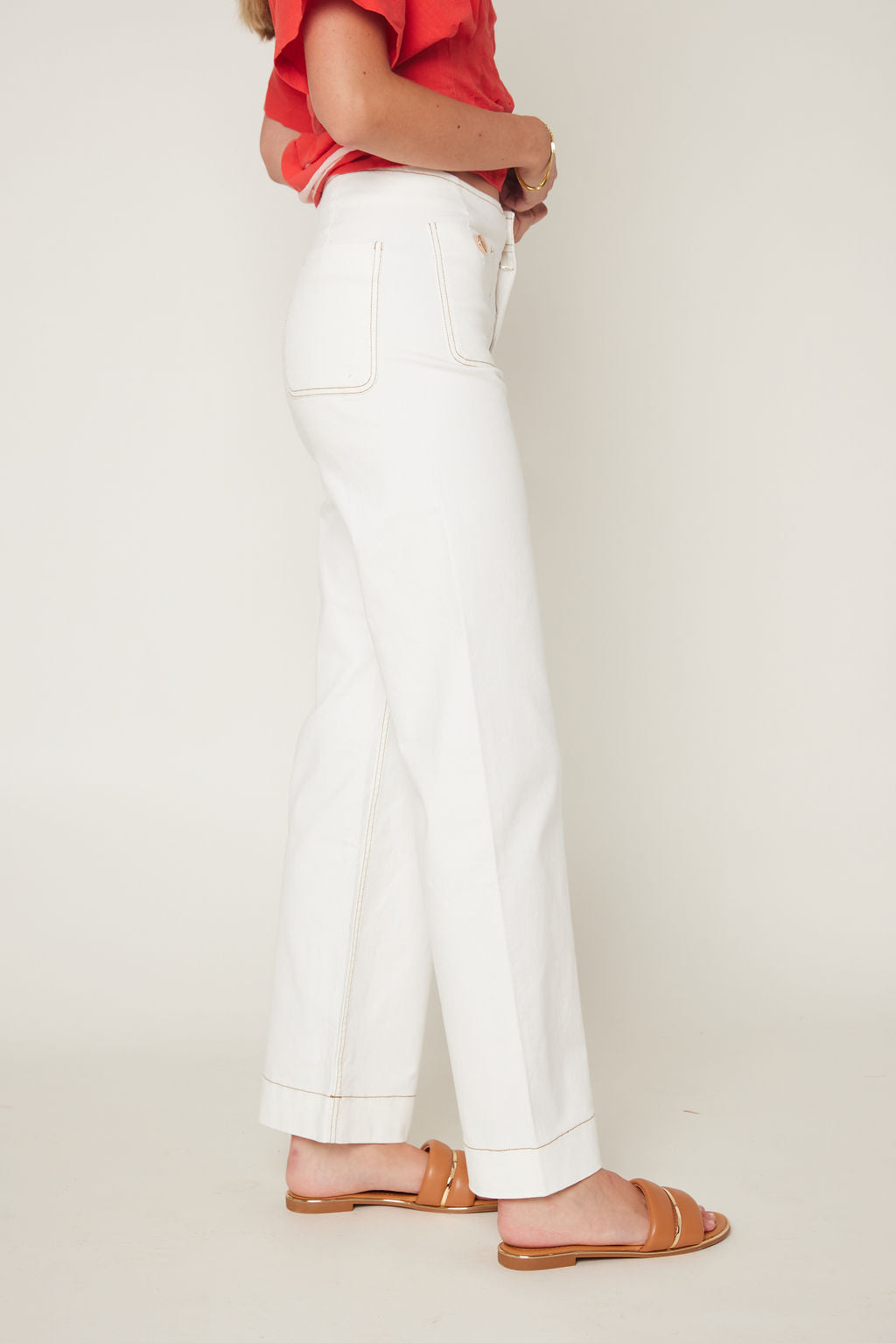 Lyla High Rise Straight Jeans