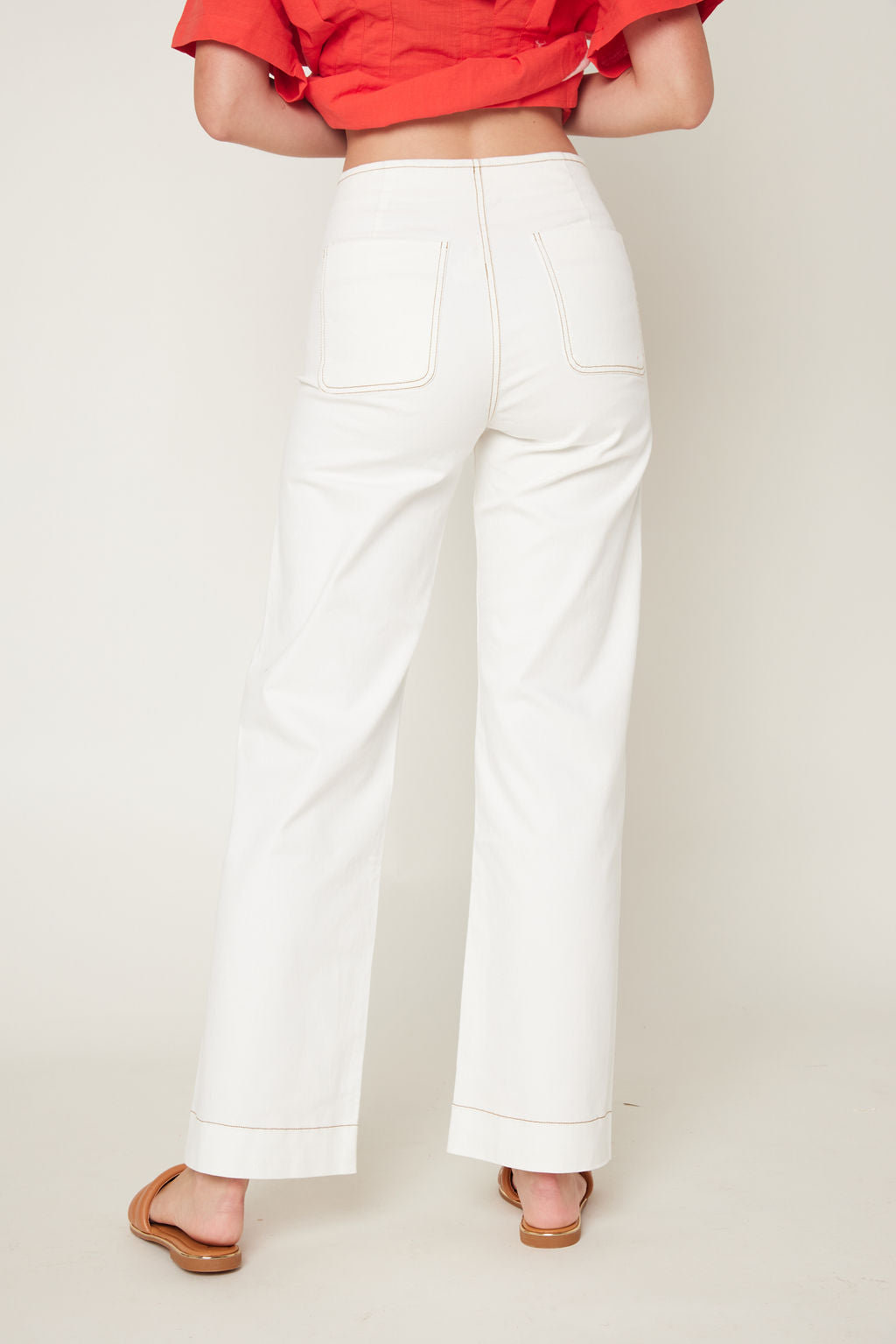 Lyla High Rise Straight Jeans