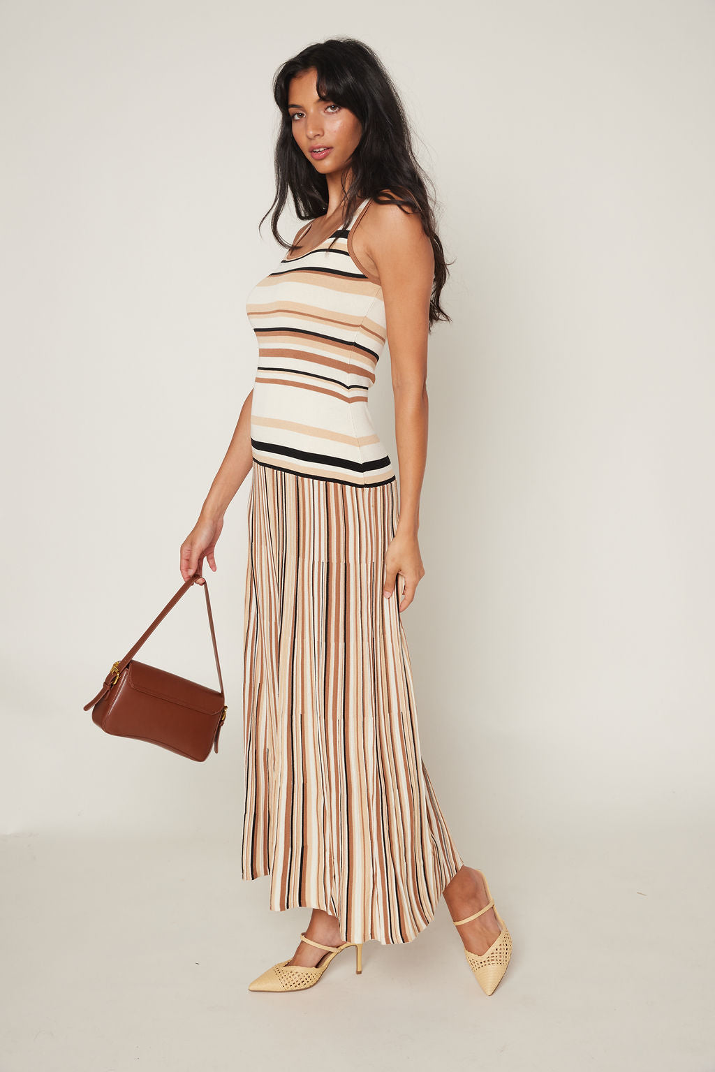 Bailee Striped Knit Dress