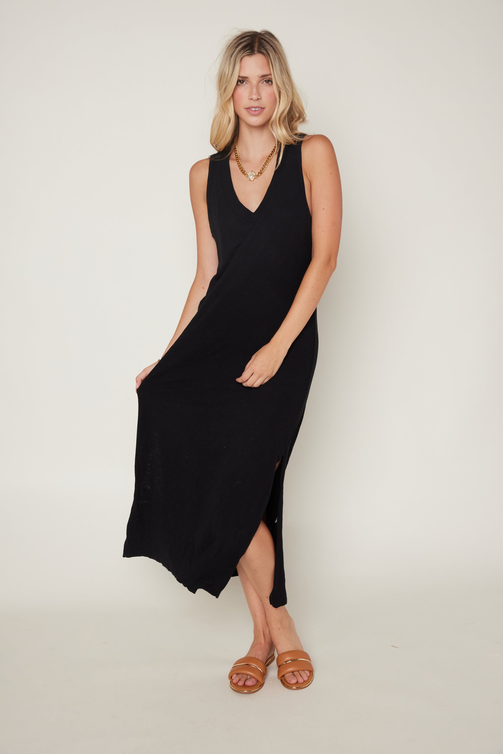blue dress for baby girl Z Supply Palisades Midi Dress – fab'rik